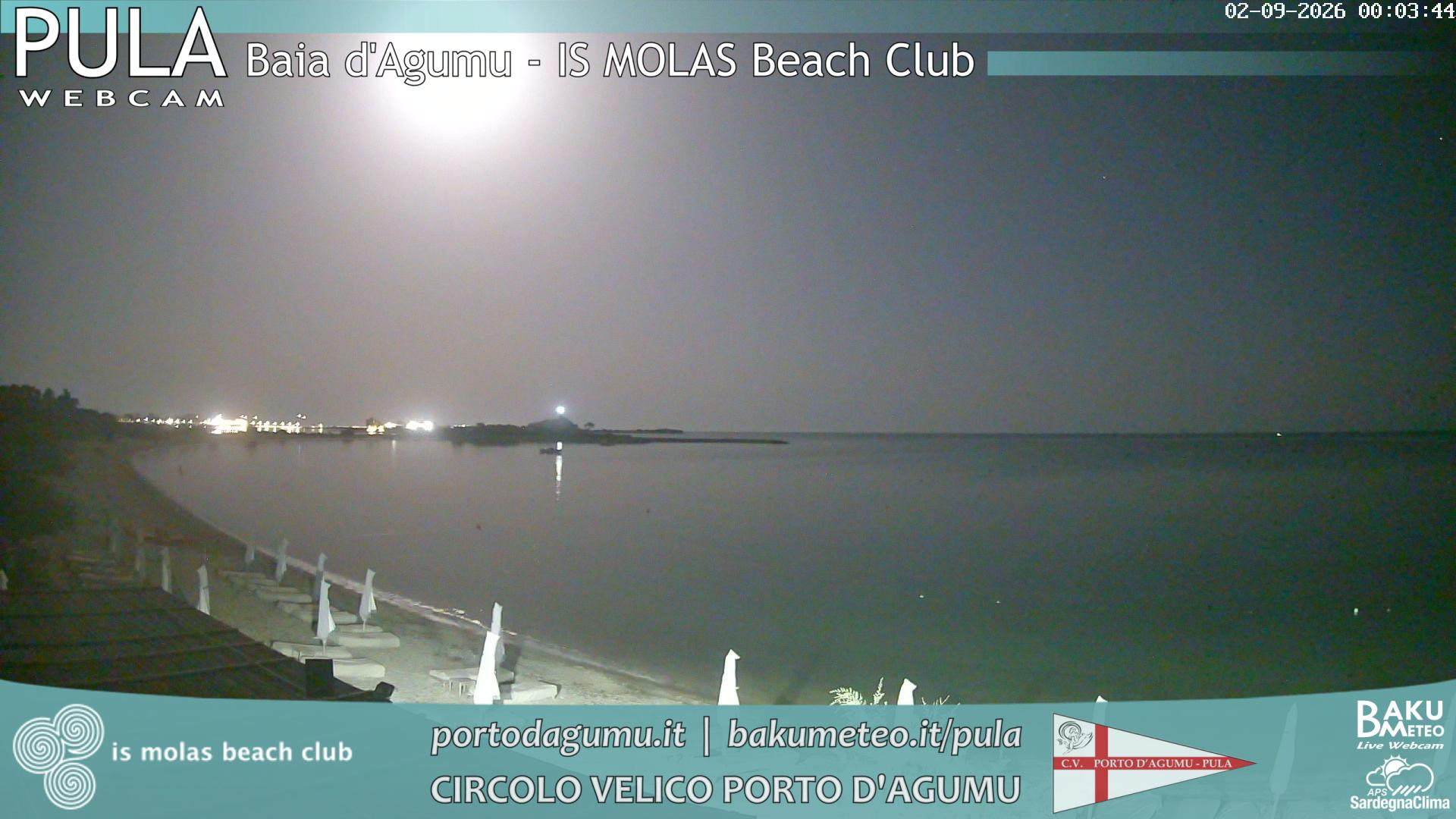 time-lapse frame, Porto d'Agumu webcam