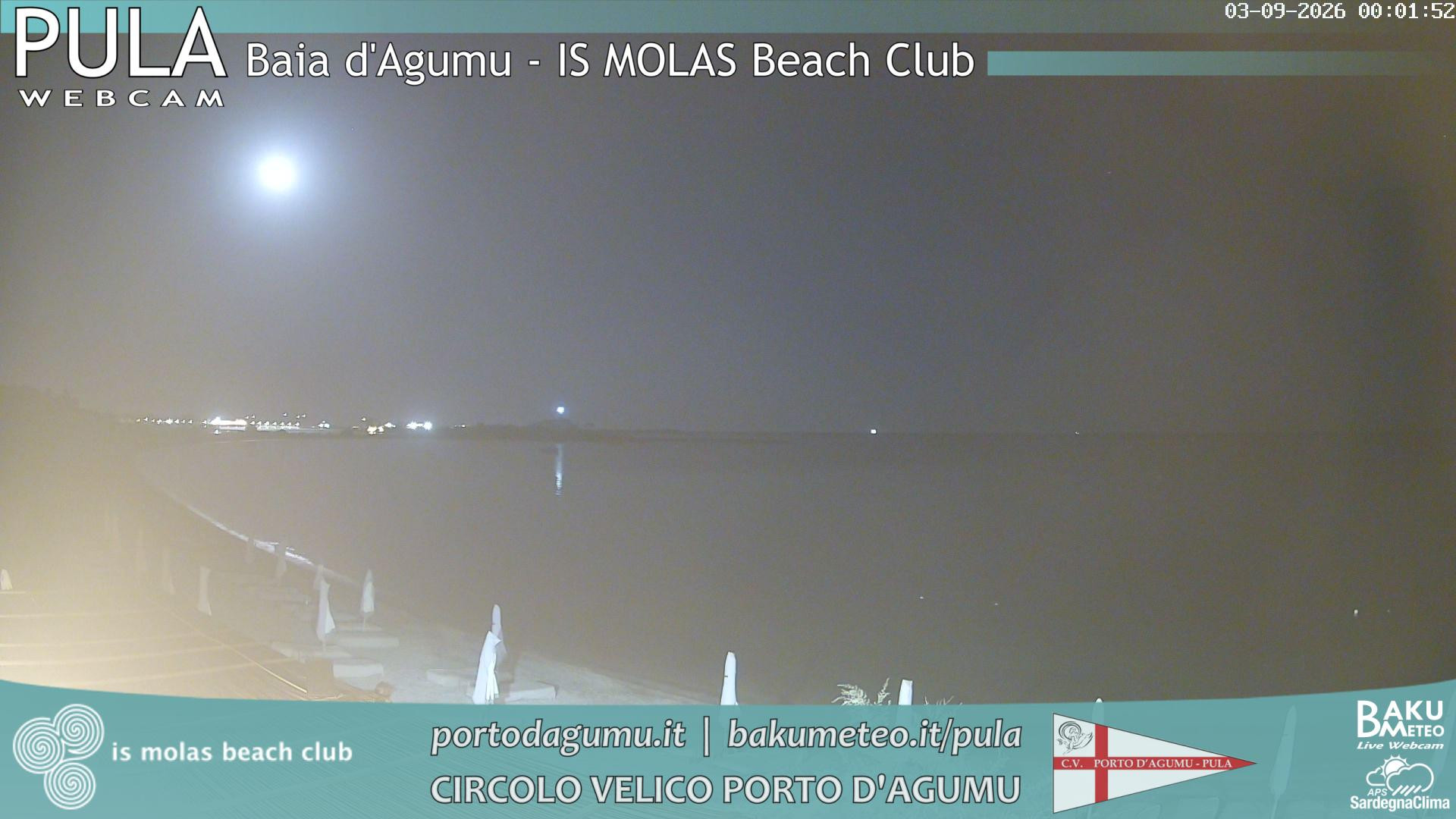 time-lapse frame, Porto d'Agumu webcam