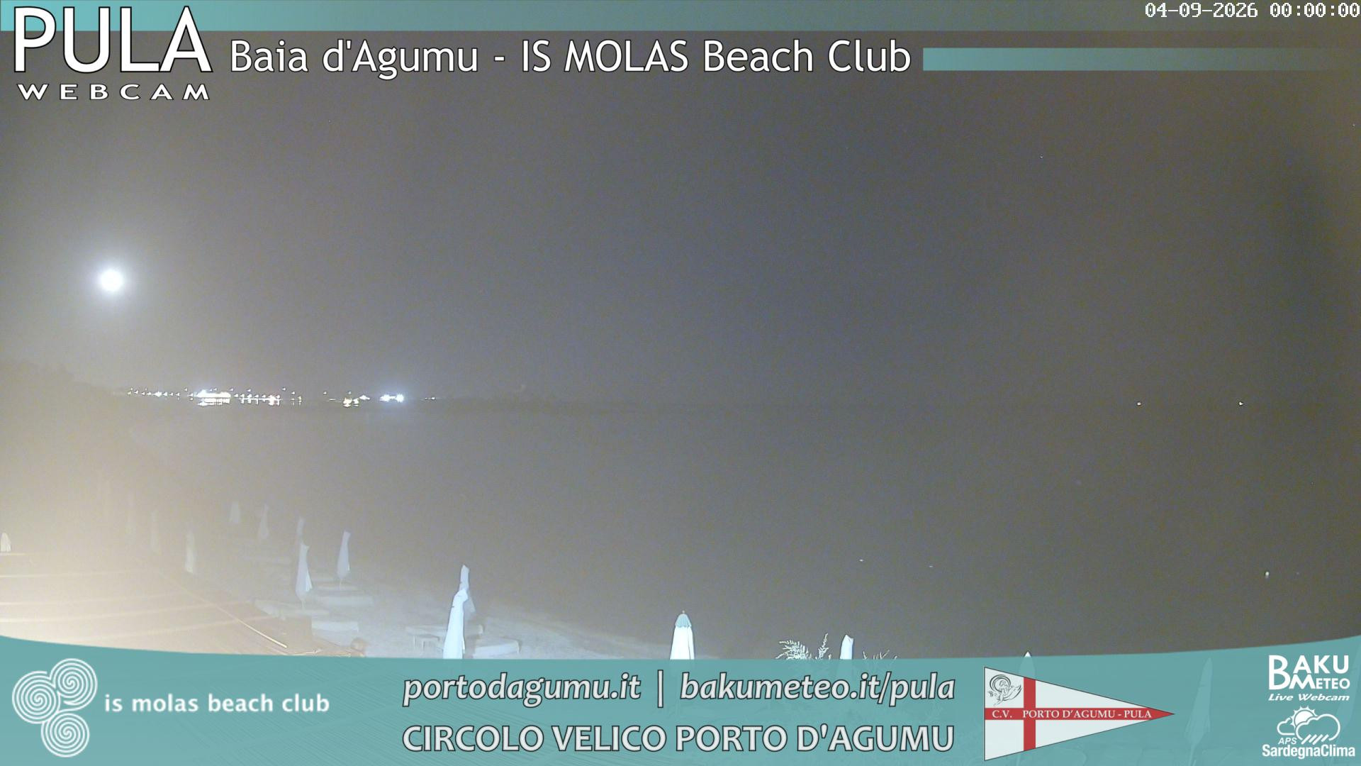 time-lapse frame, Porto d'Agumu webcam