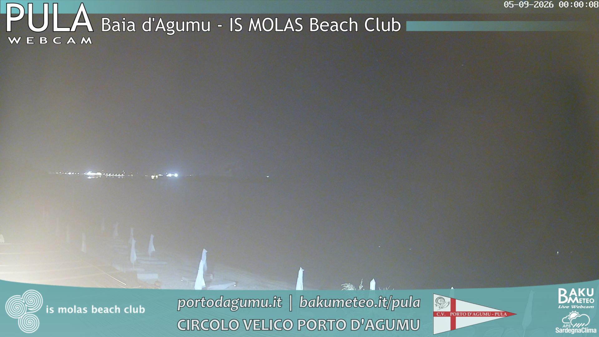time-lapse frame, Porto d'Agumu webcam