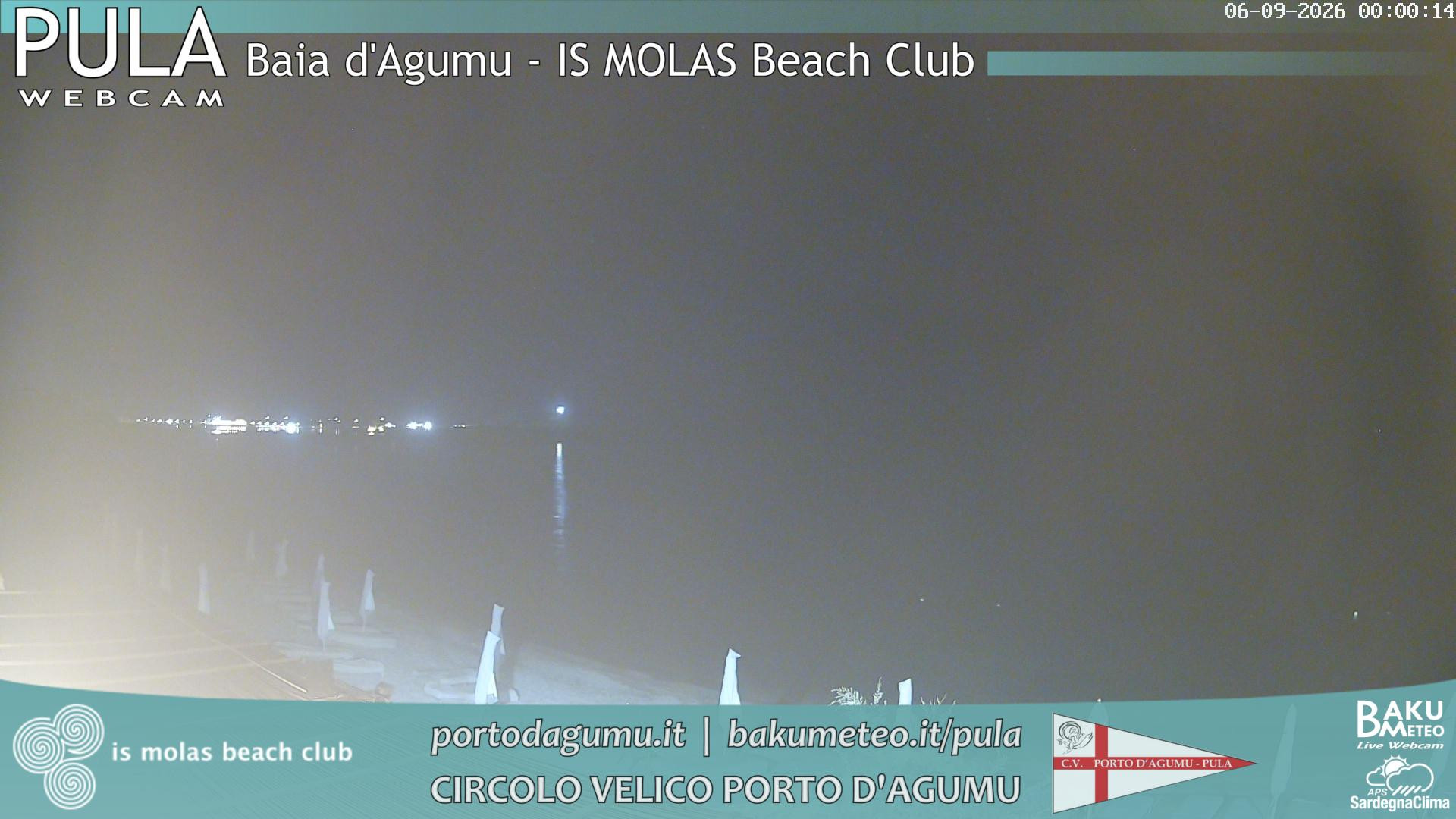 time-lapse frame, Porto d'Agumu webcam
