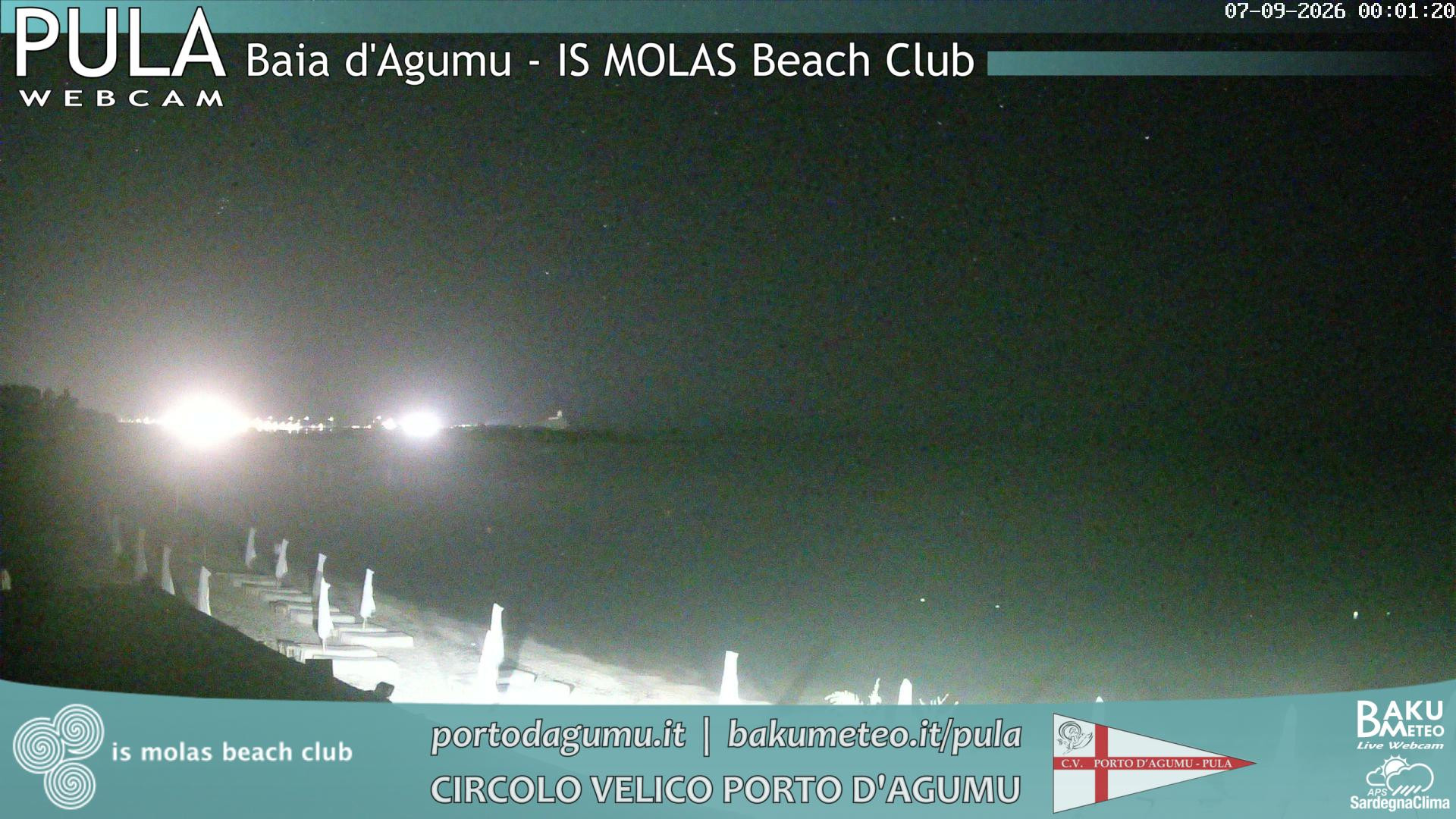 time-lapse frame, Porto d'Agumu webcam