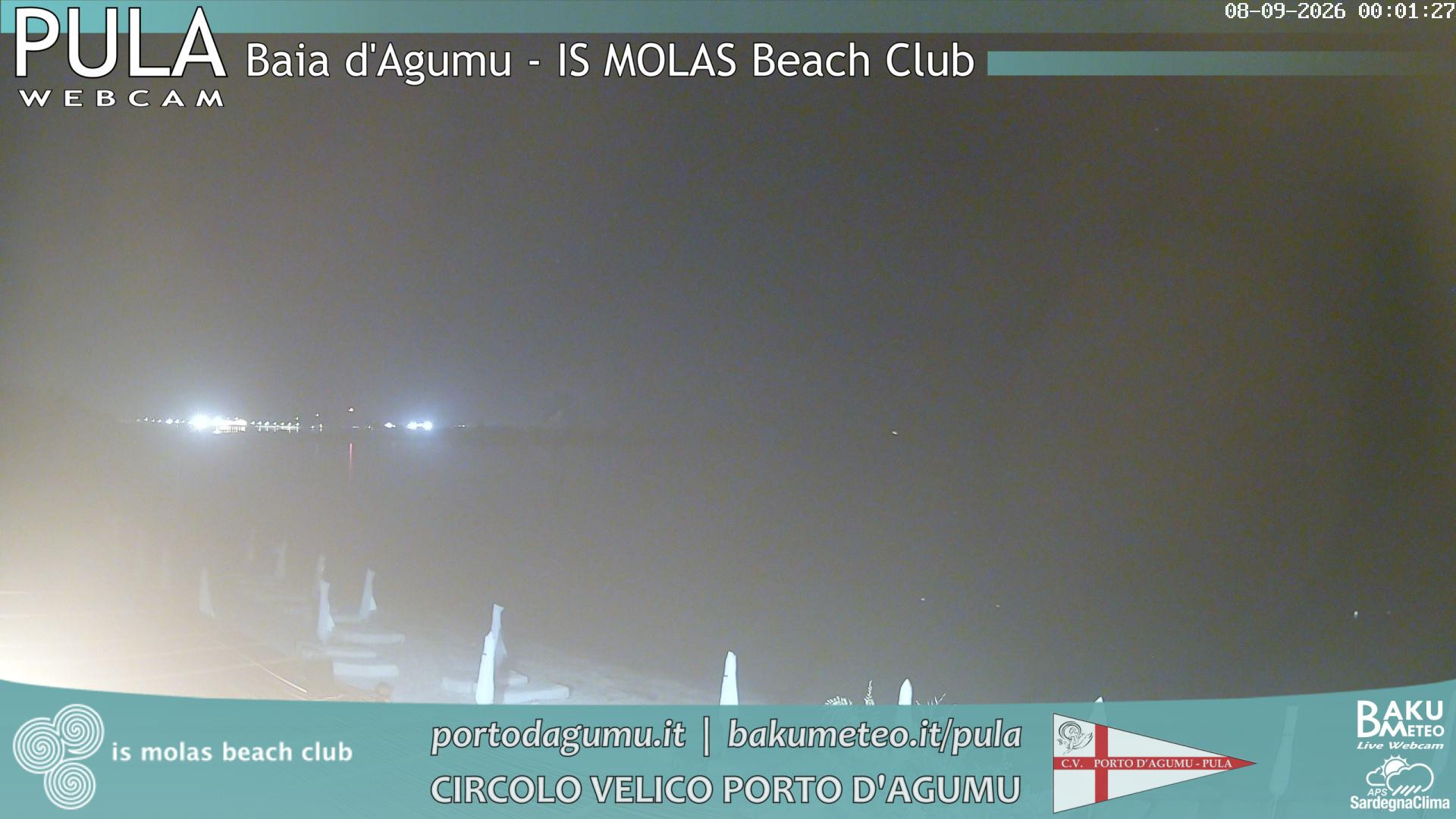time-lapse frame, Porto d'Agumu webcam