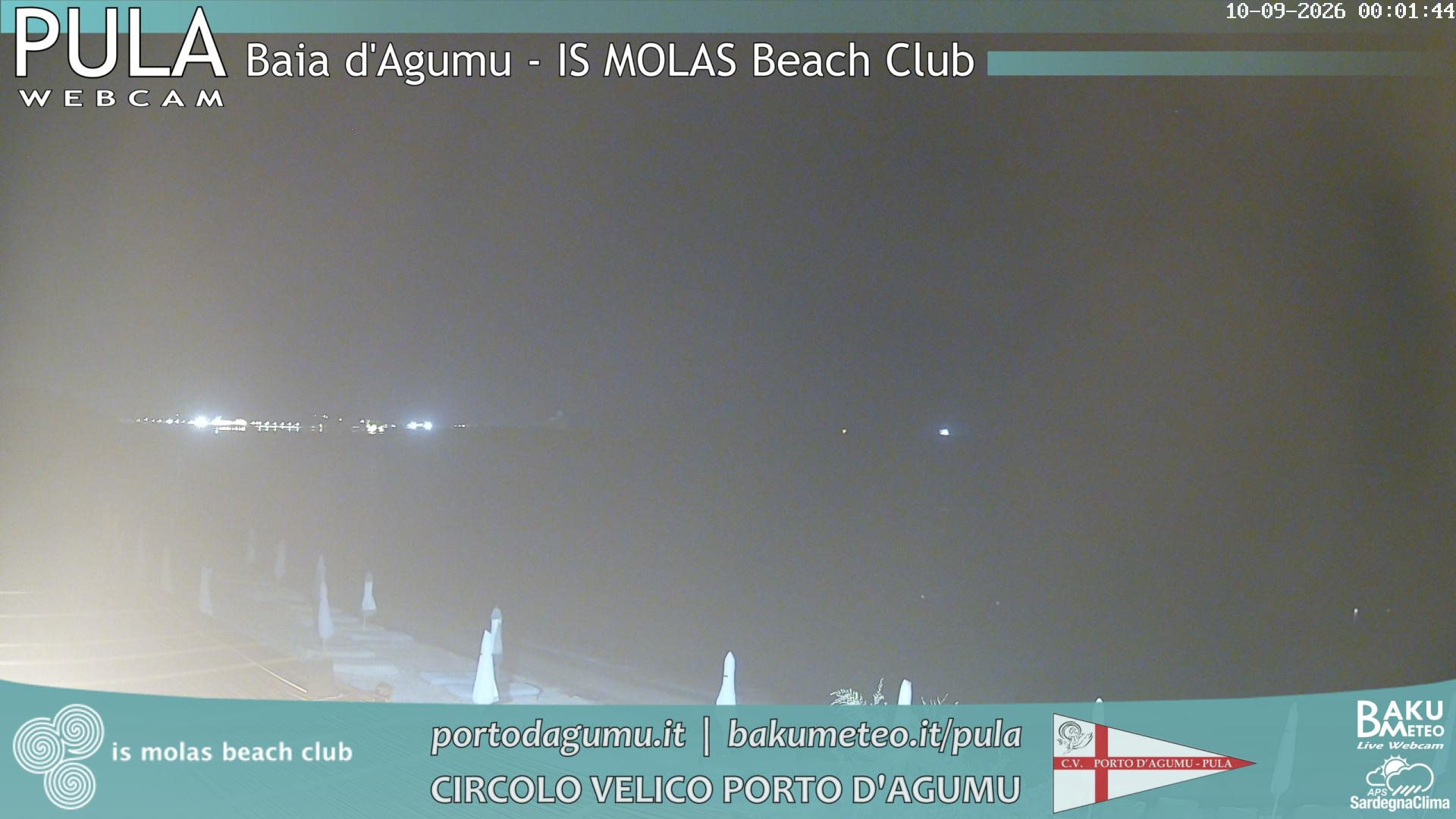 time-lapse frame, Porto d'Agumu webcam