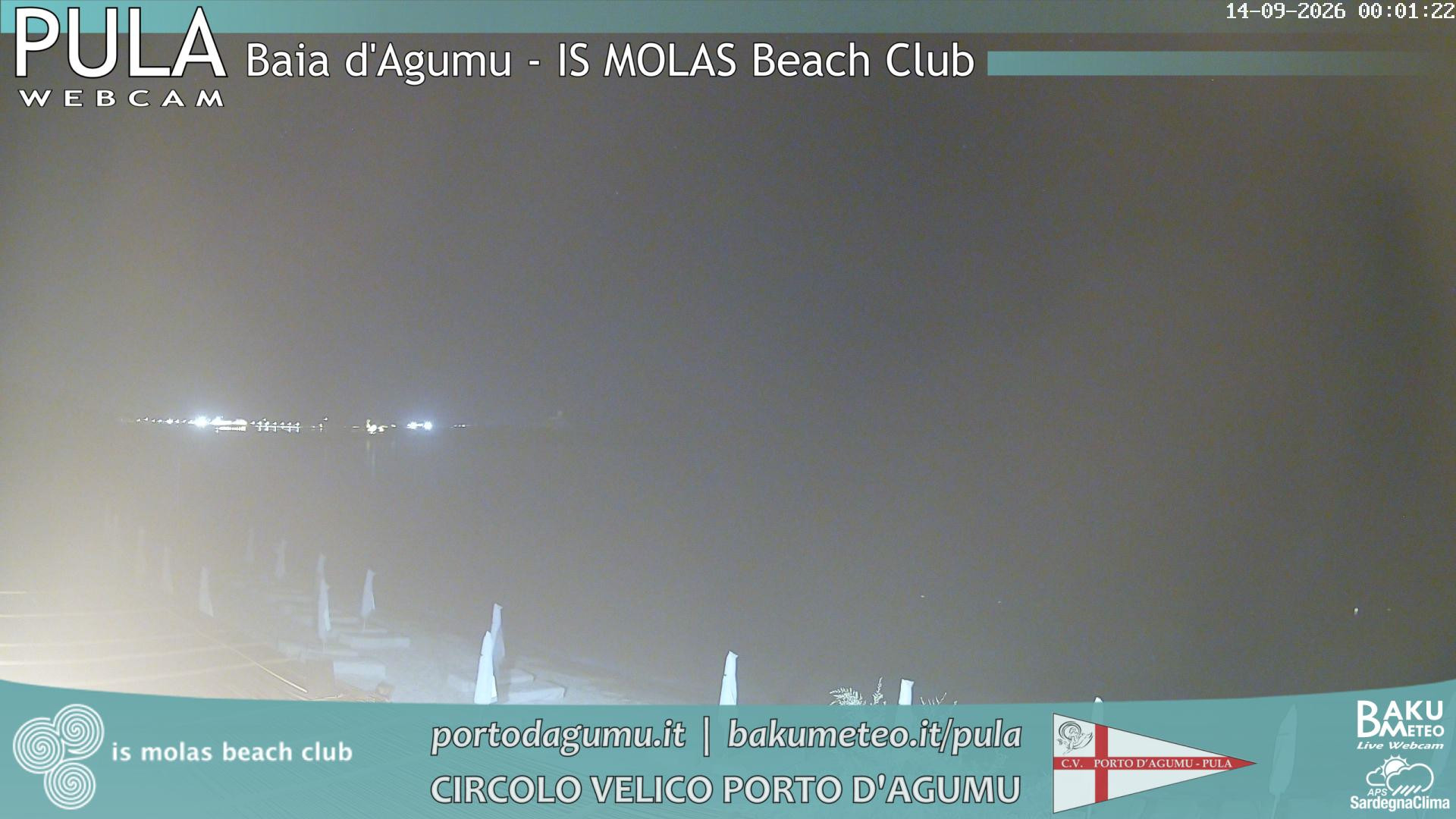 time-lapse frame, Porto d'Agumu webcam