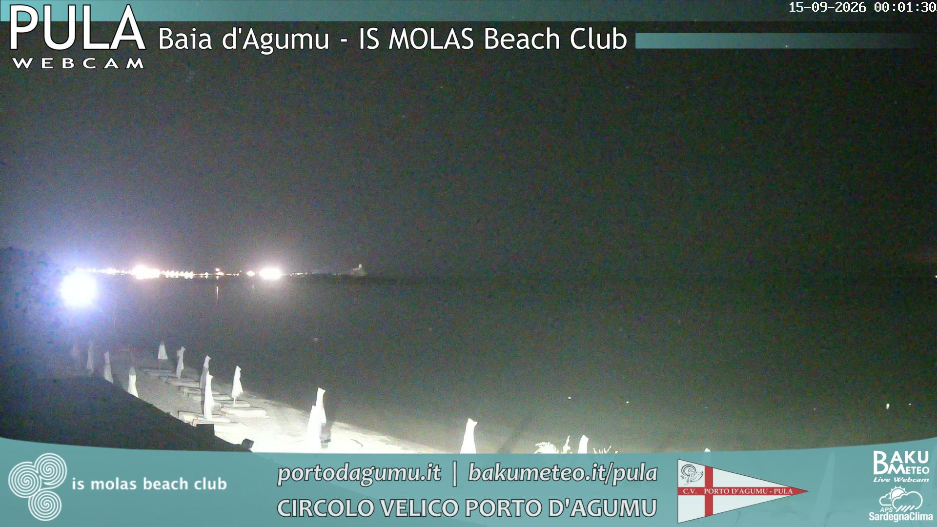time-lapse frame, Porto d'Agumu webcam