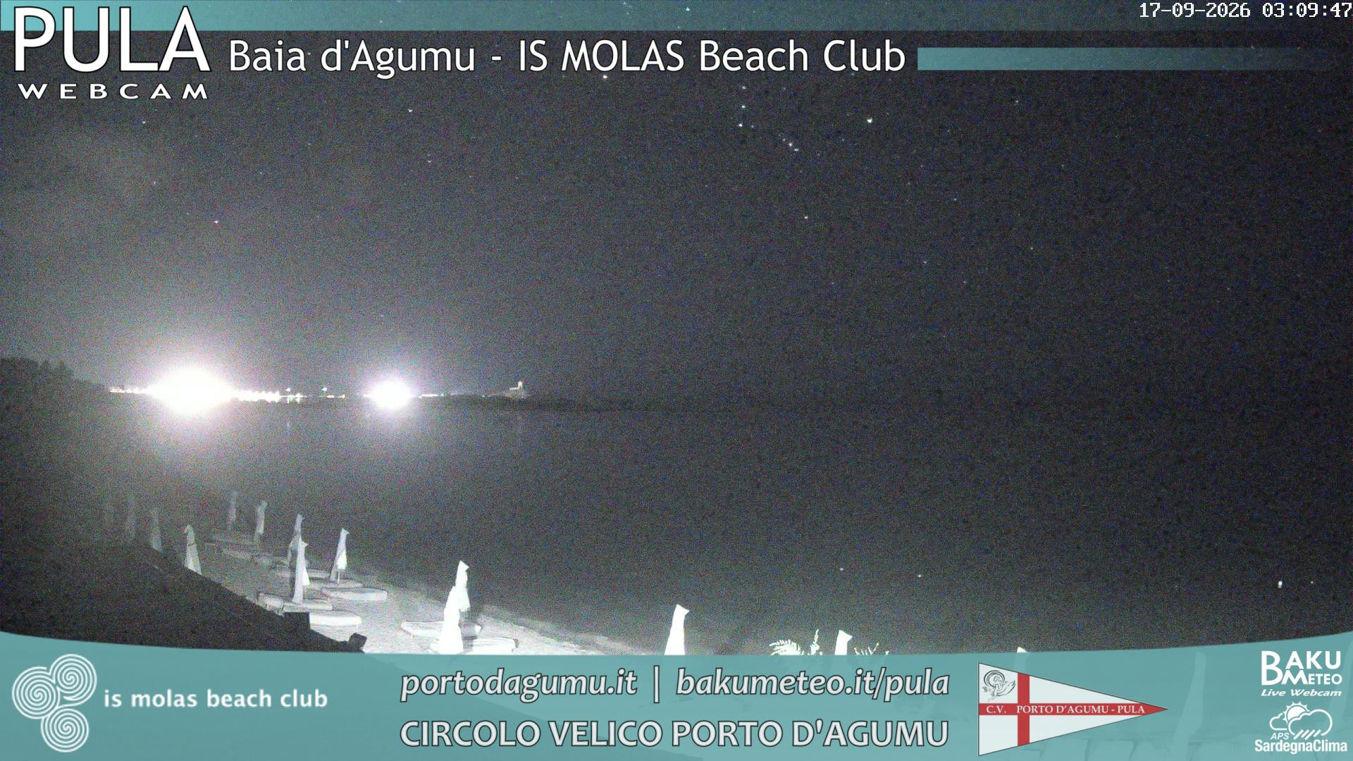 time-lapse frame, Porto d'Agumu webcam