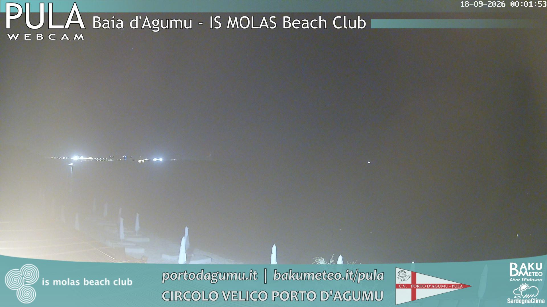 time-lapse frame, Porto d'Agumu webcam