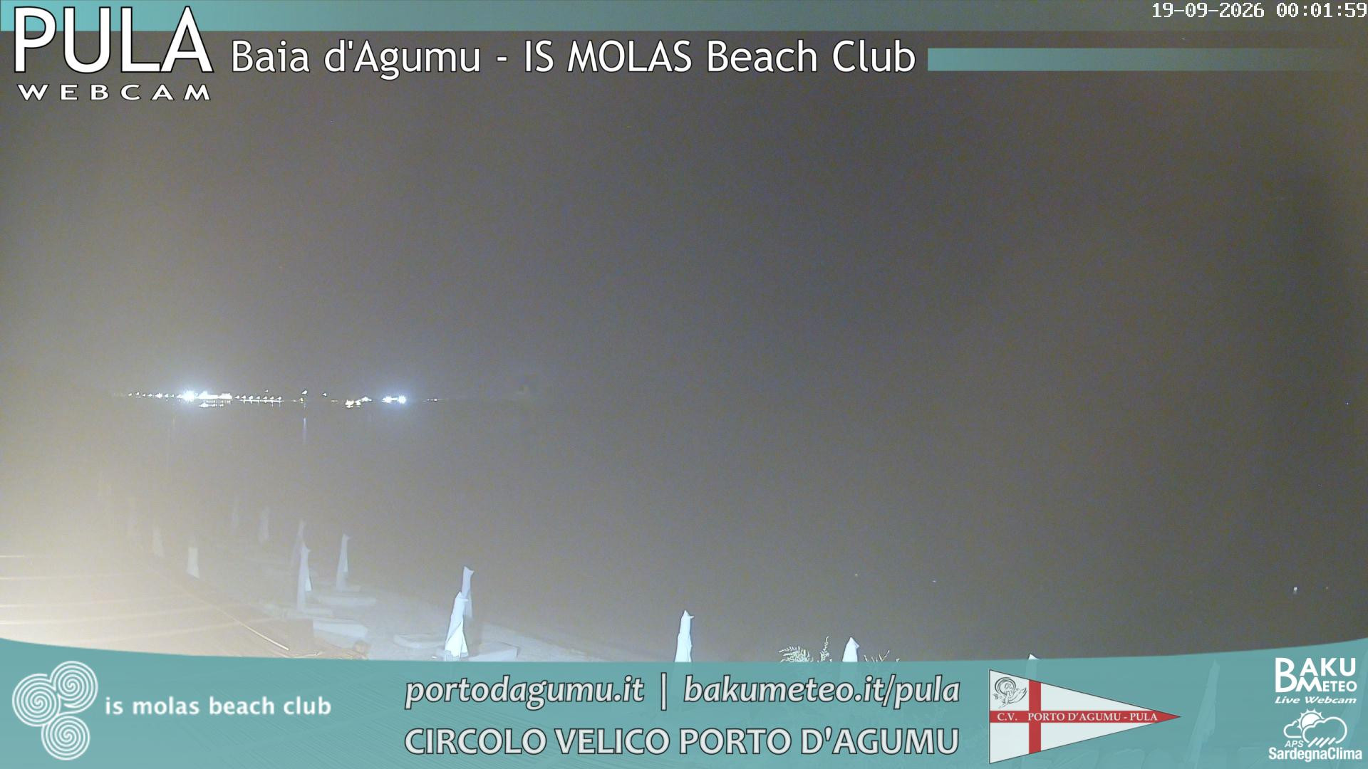 time-lapse frame, Porto d'Agumu webcam