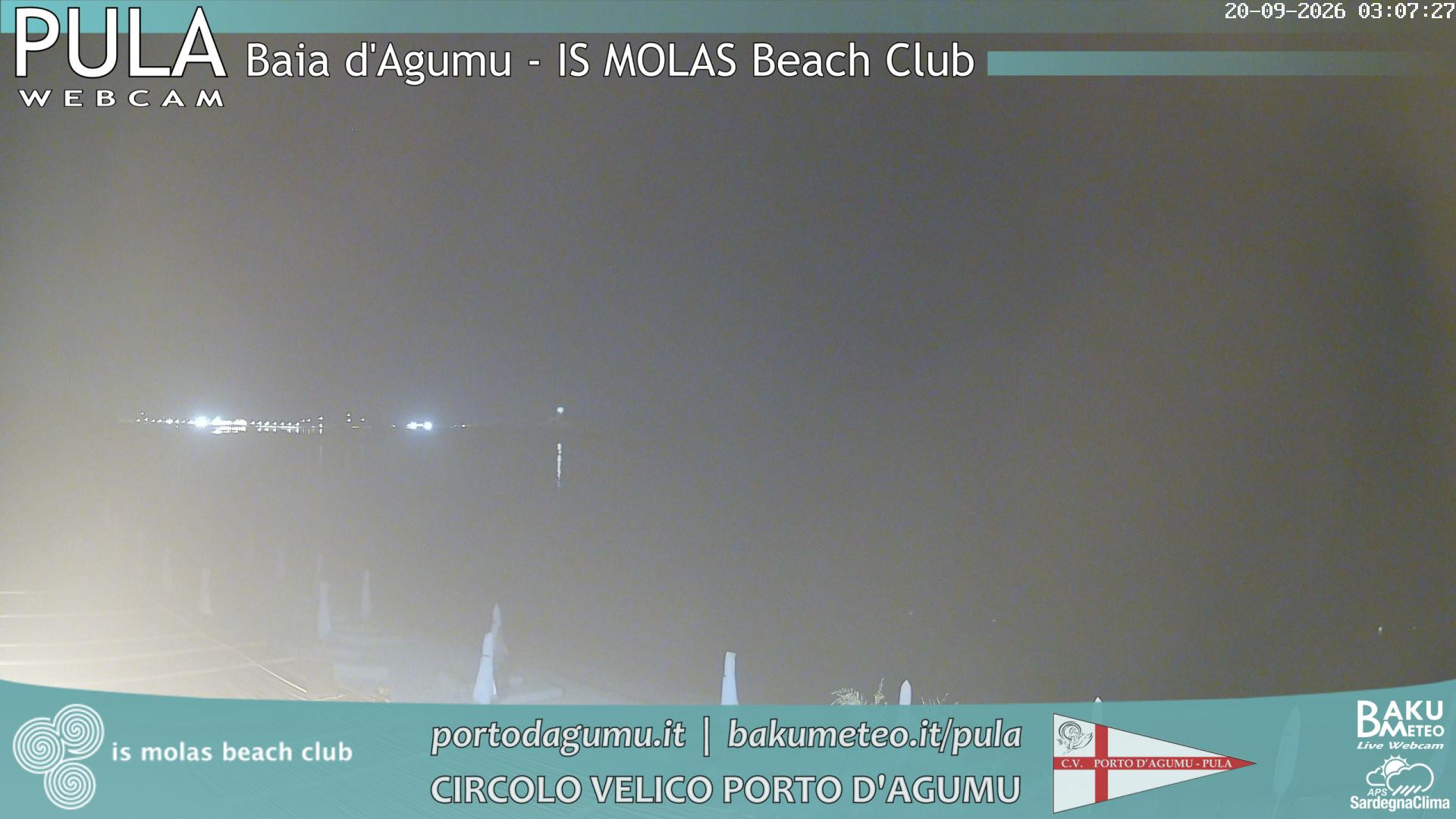 time-lapse frame, Porto d'Agumu webcam