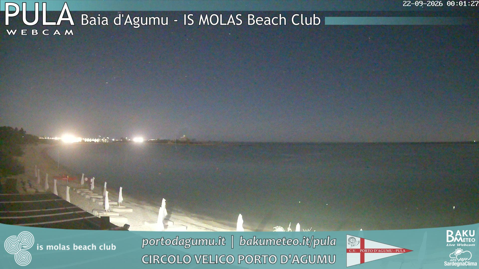 time-lapse frame, Porto d'Agumu webcam