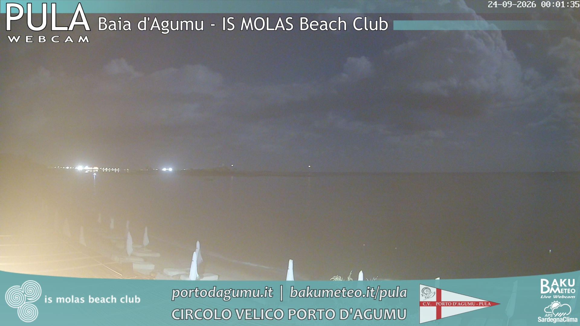 time-lapse frame, Porto d'Agumu webcam