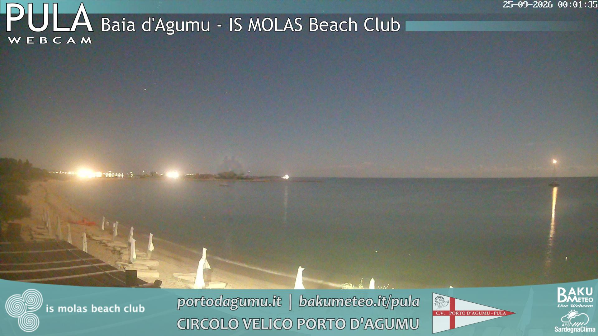 time-lapse frame, Porto d'Agumu webcam