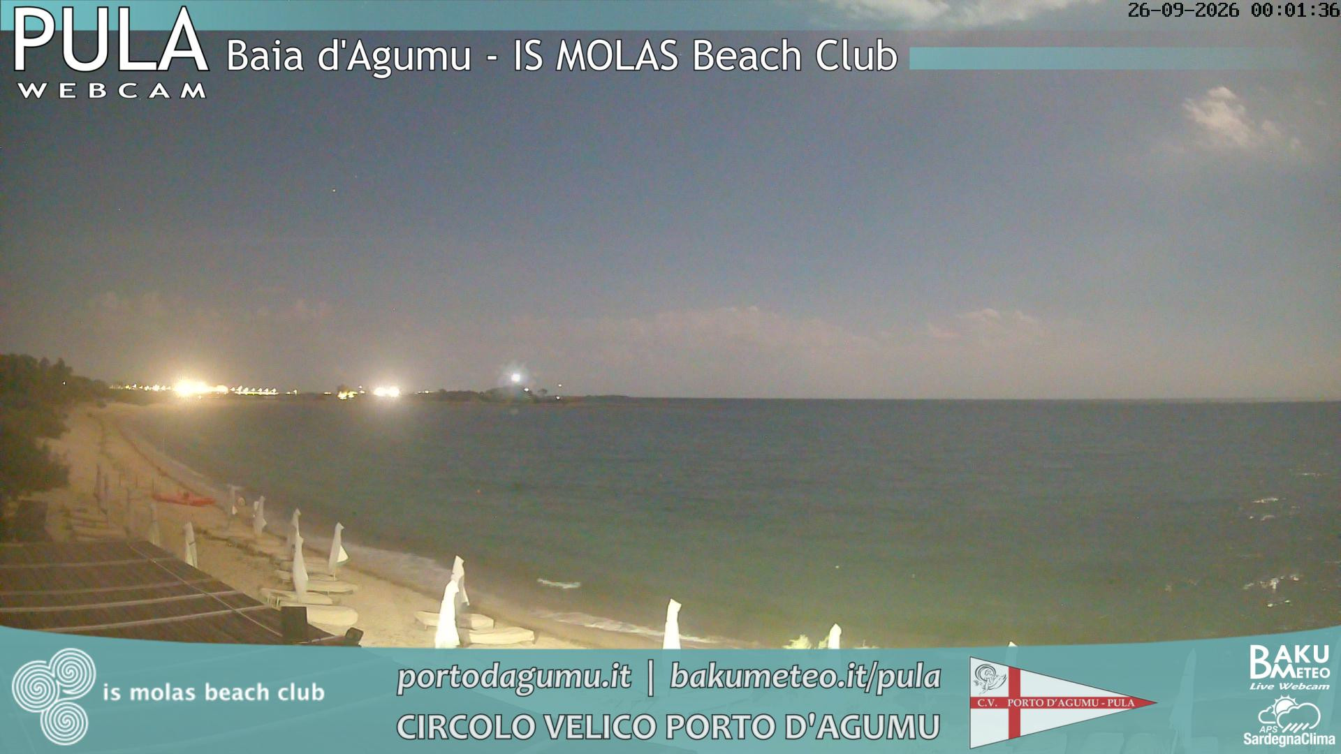 time-lapse frame, Porto d'Agumu webcam