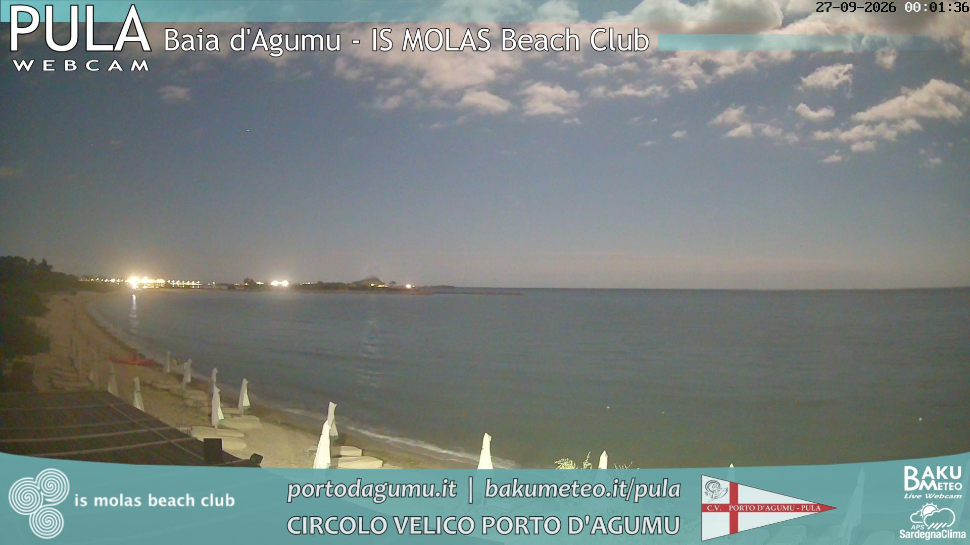 time-lapse frame, Porto d'Agumu webcam