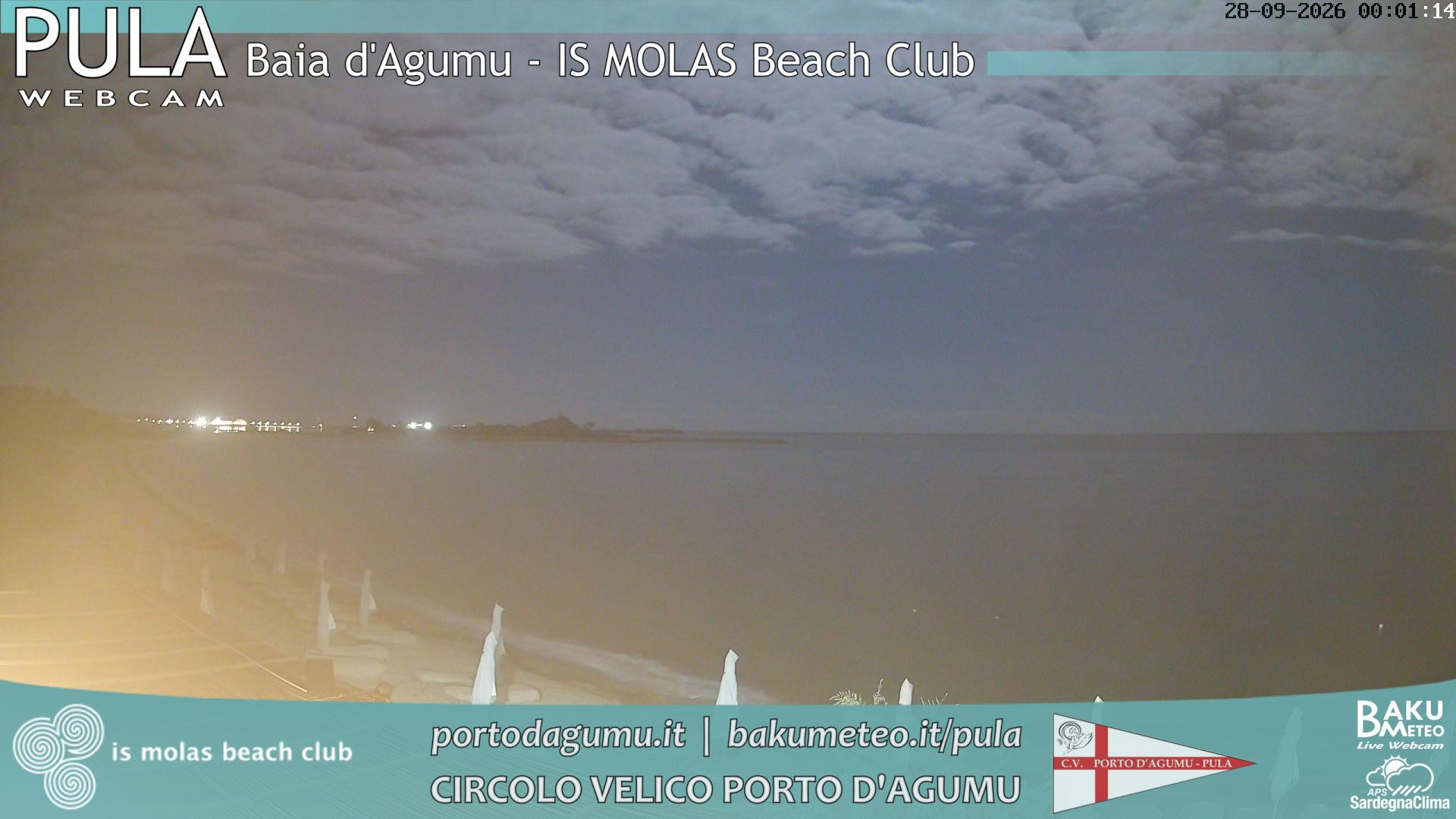 time-lapse frame, Porto d'Agumu webcam