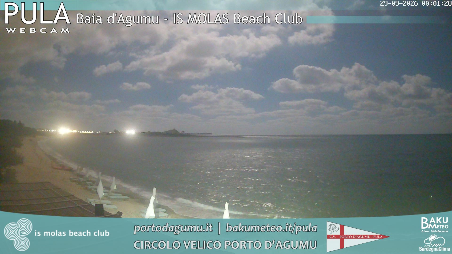 time-lapse frame, Porto d'Agumu webcam