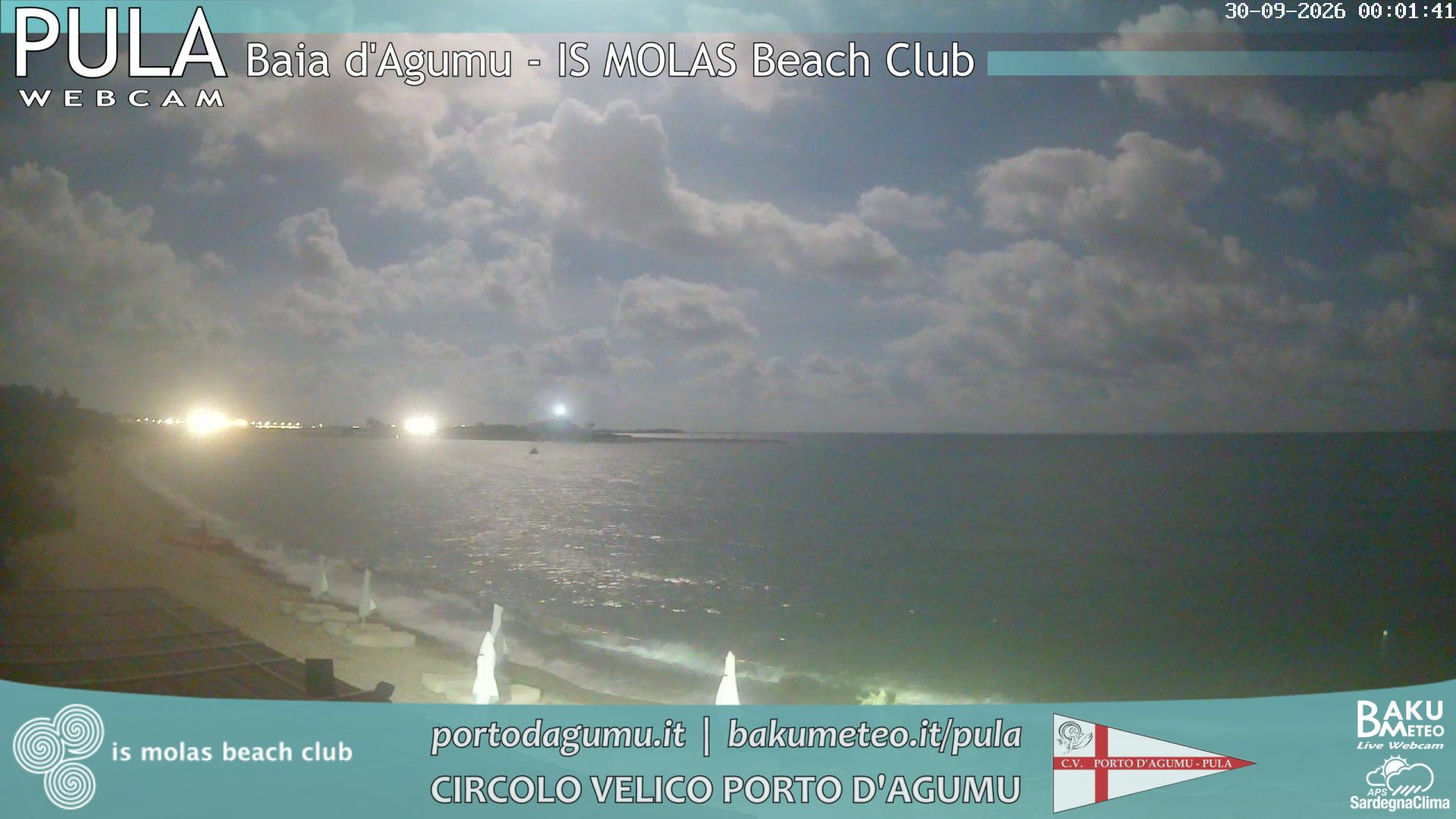 time-lapse frame, Porto d'Agumu webcam