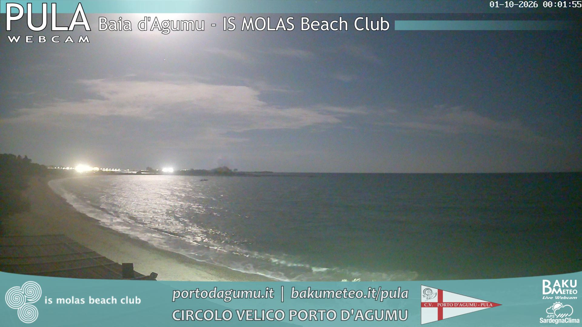 time-lapse frame, Porto d'Agumu webcam