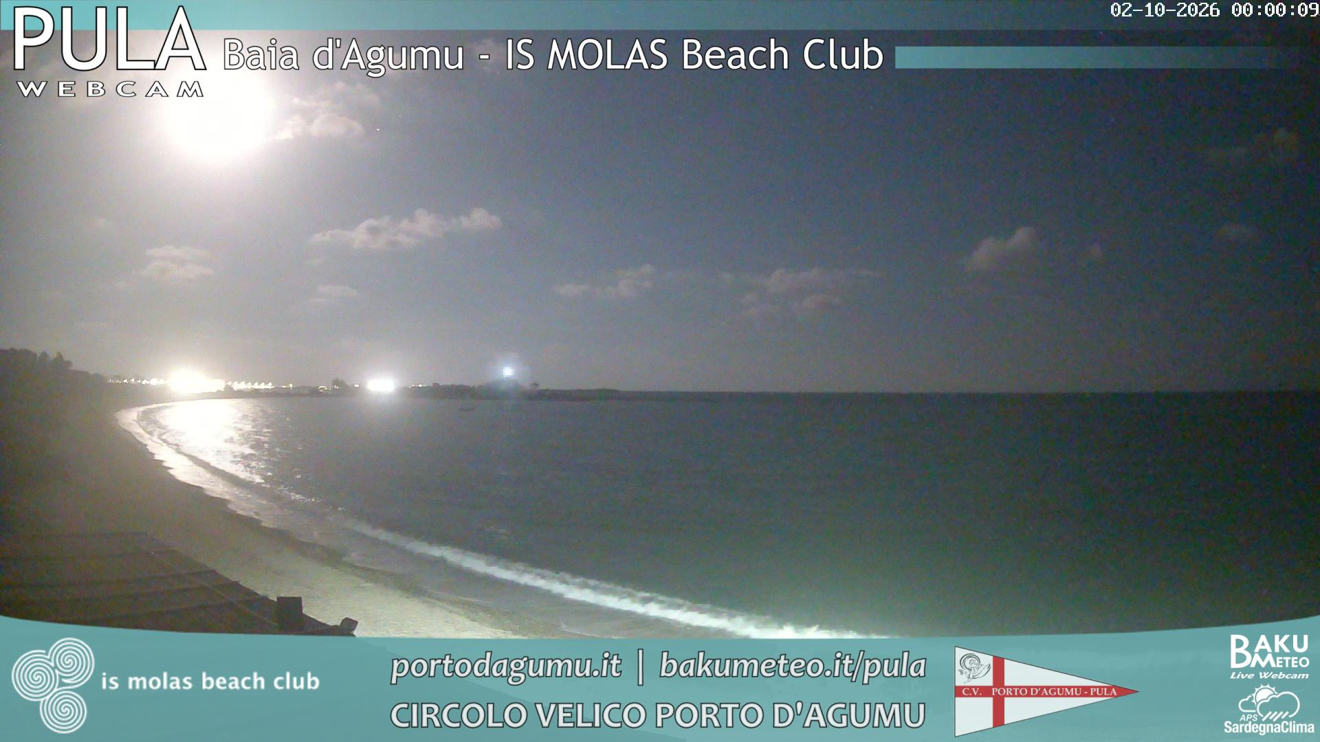time-lapse frame, Porto d'Agumu webcam