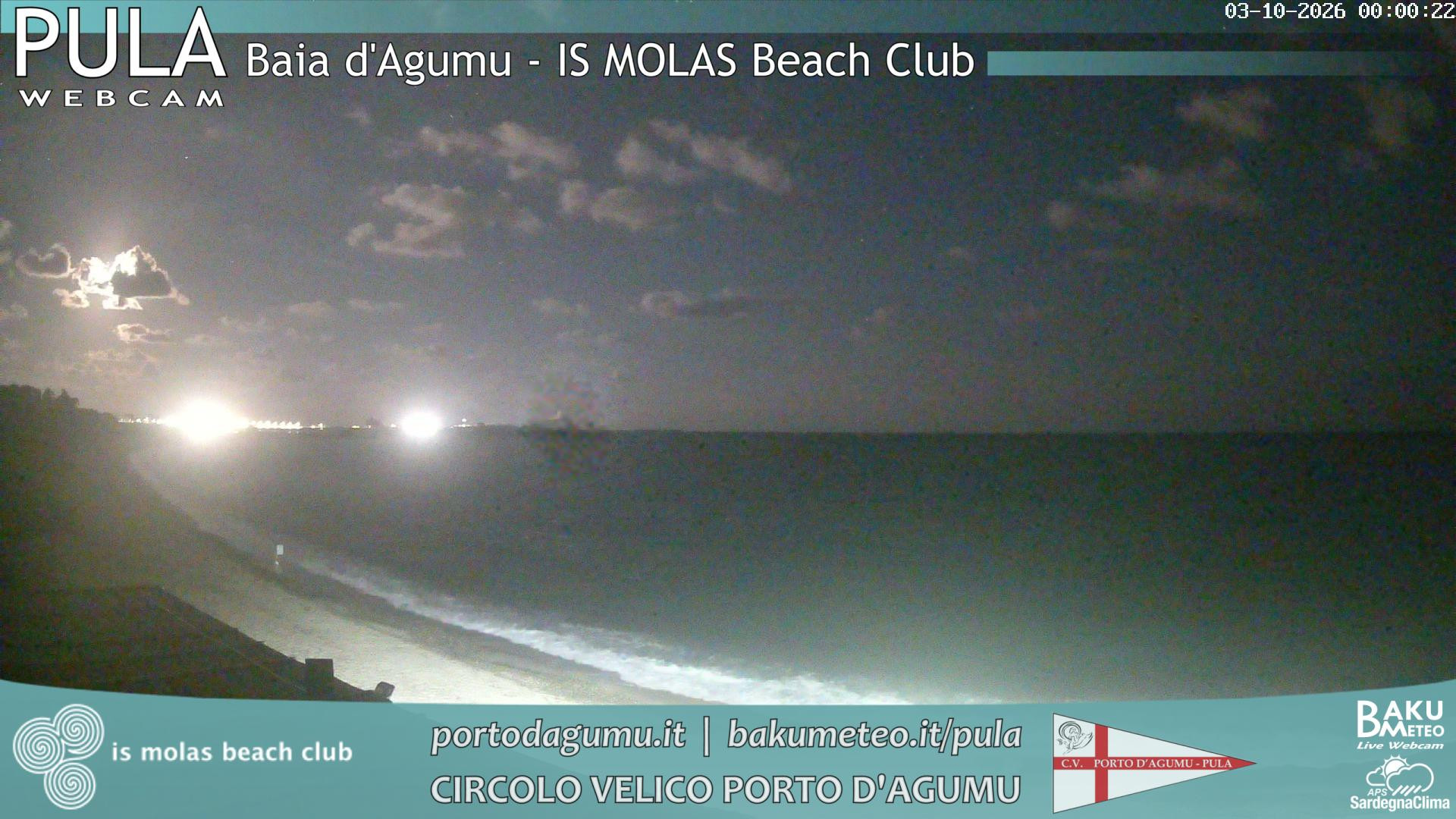 time-lapse frame, Porto d'Agumu webcam