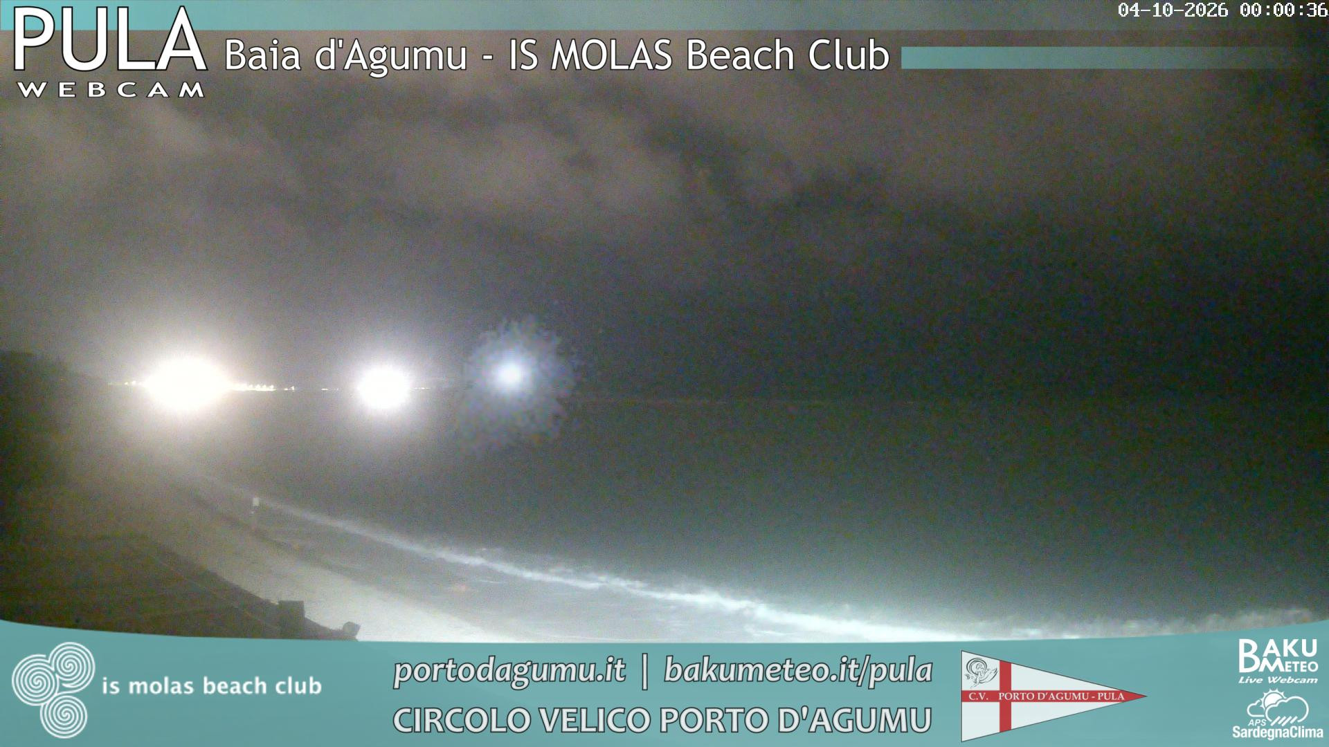 time-lapse frame, Porto d'Agumu webcam