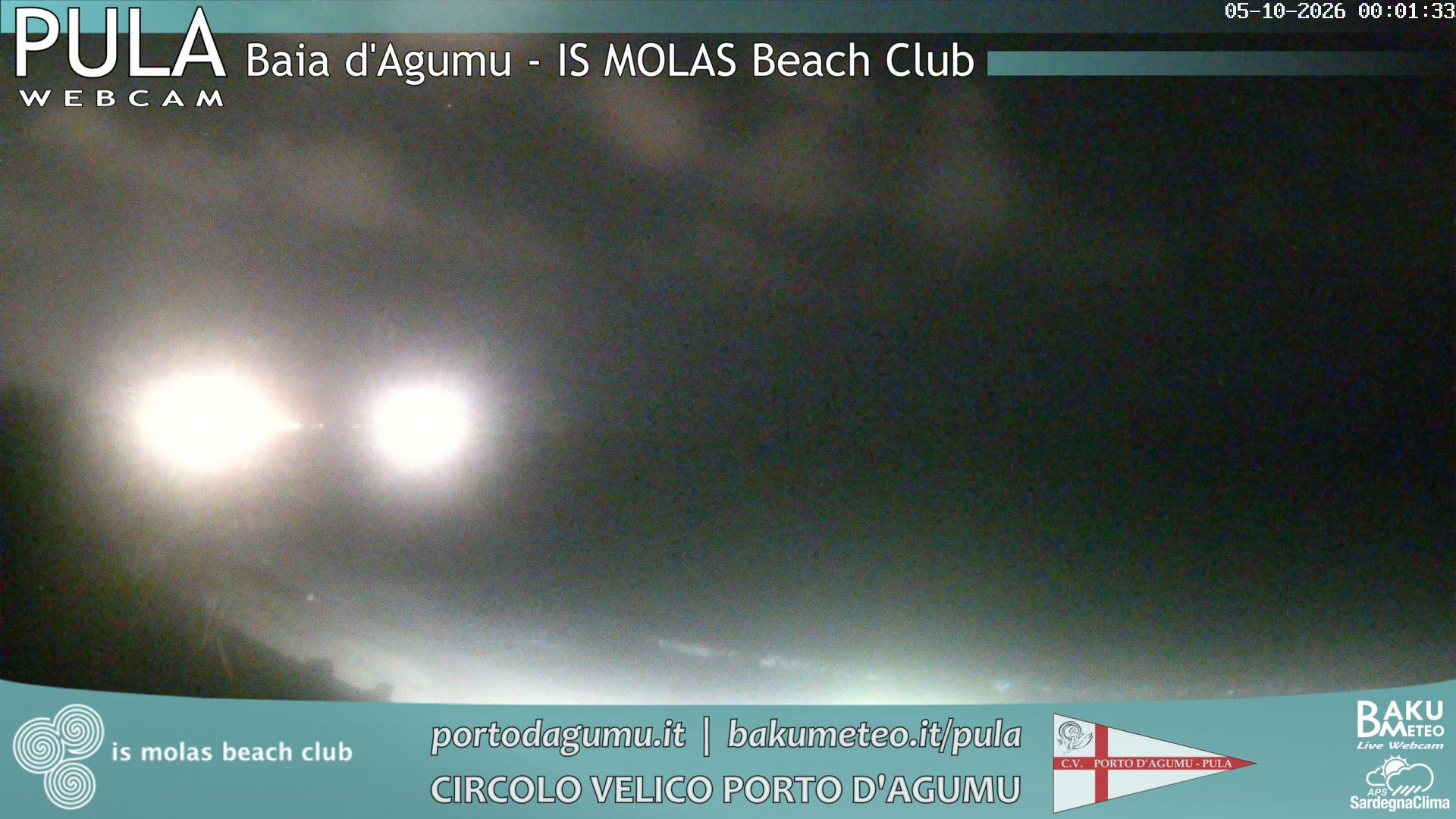 time-lapse frame, Porto d'Agumu webcam
