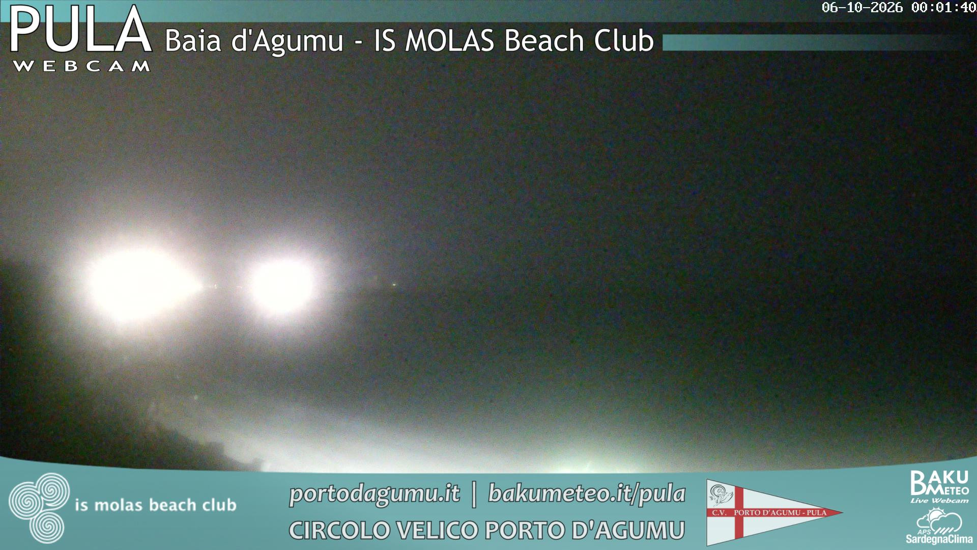 time-lapse frame, Porto d'Agumu webcam