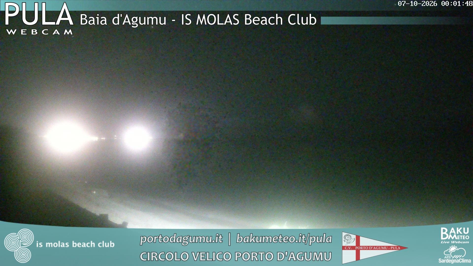 time-lapse frame, Porto d'Agumu webcam