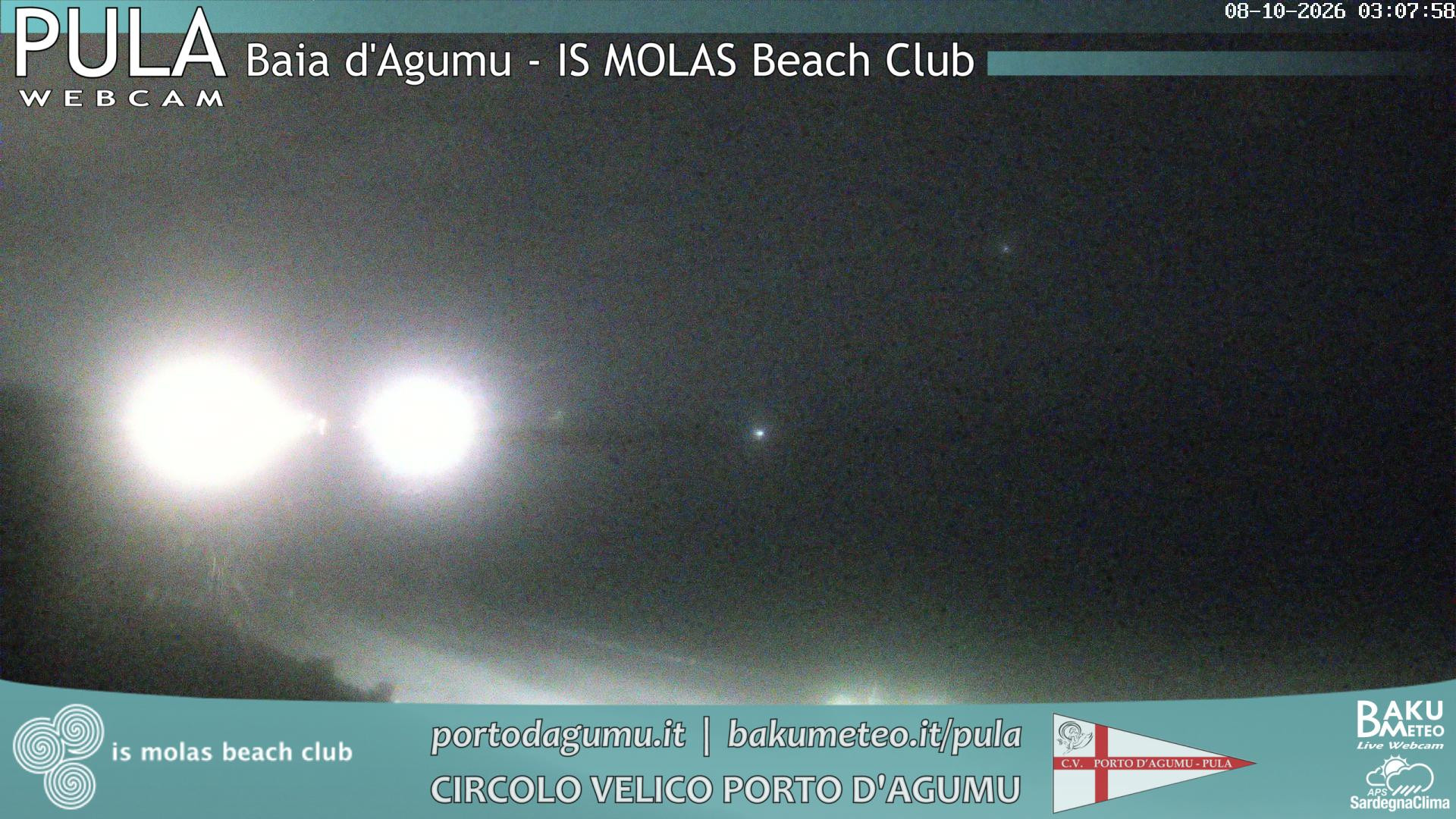 time-lapse frame, Porto d'Agumu webcam