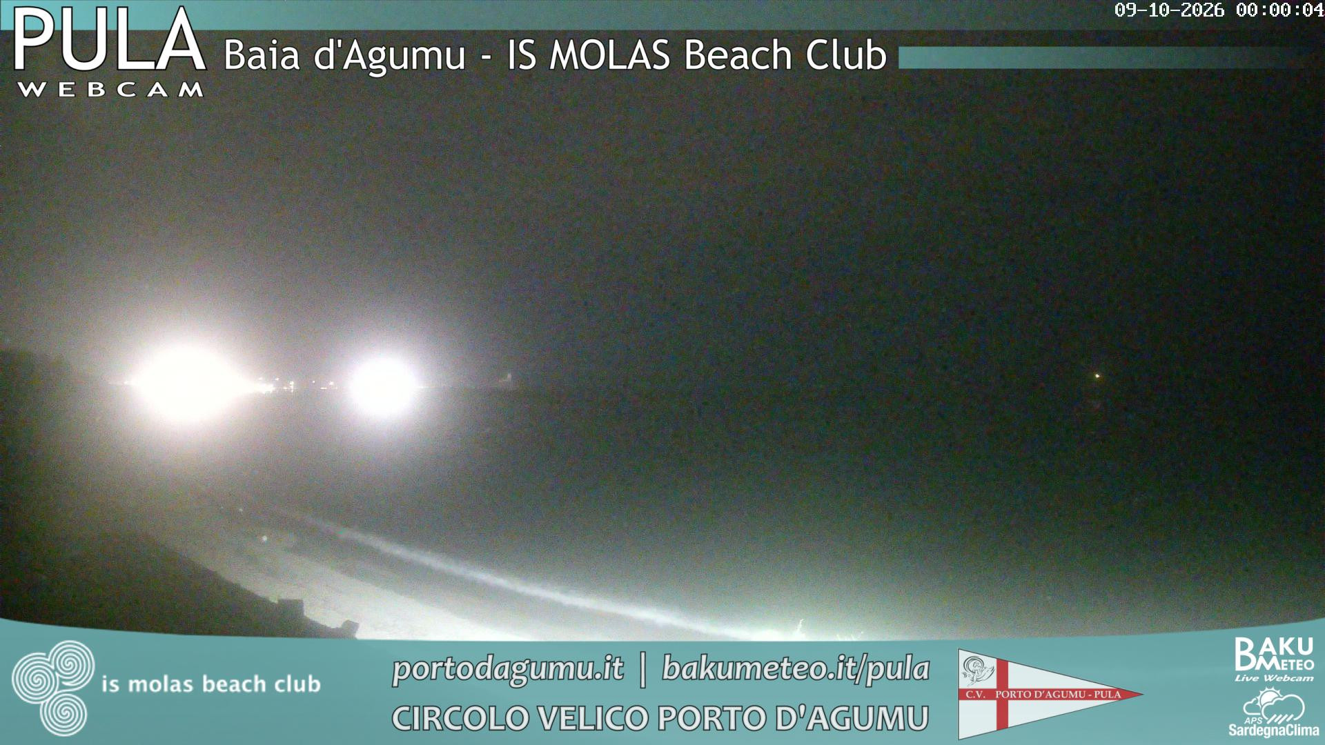 time-lapse frame, Porto d'Agumu webcam