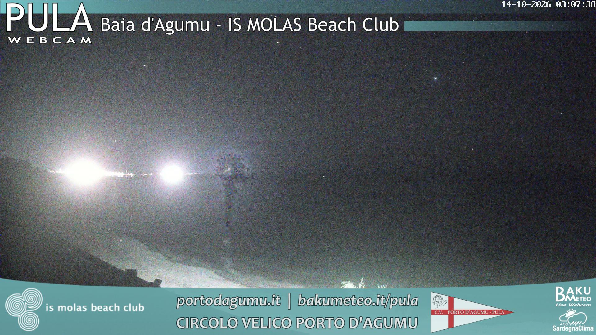 time-lapse frame, Porto d'Agumu webcam