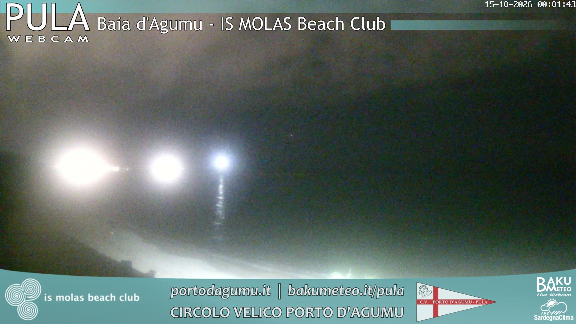 time-lapse frame, Porto d'Agumu webcam