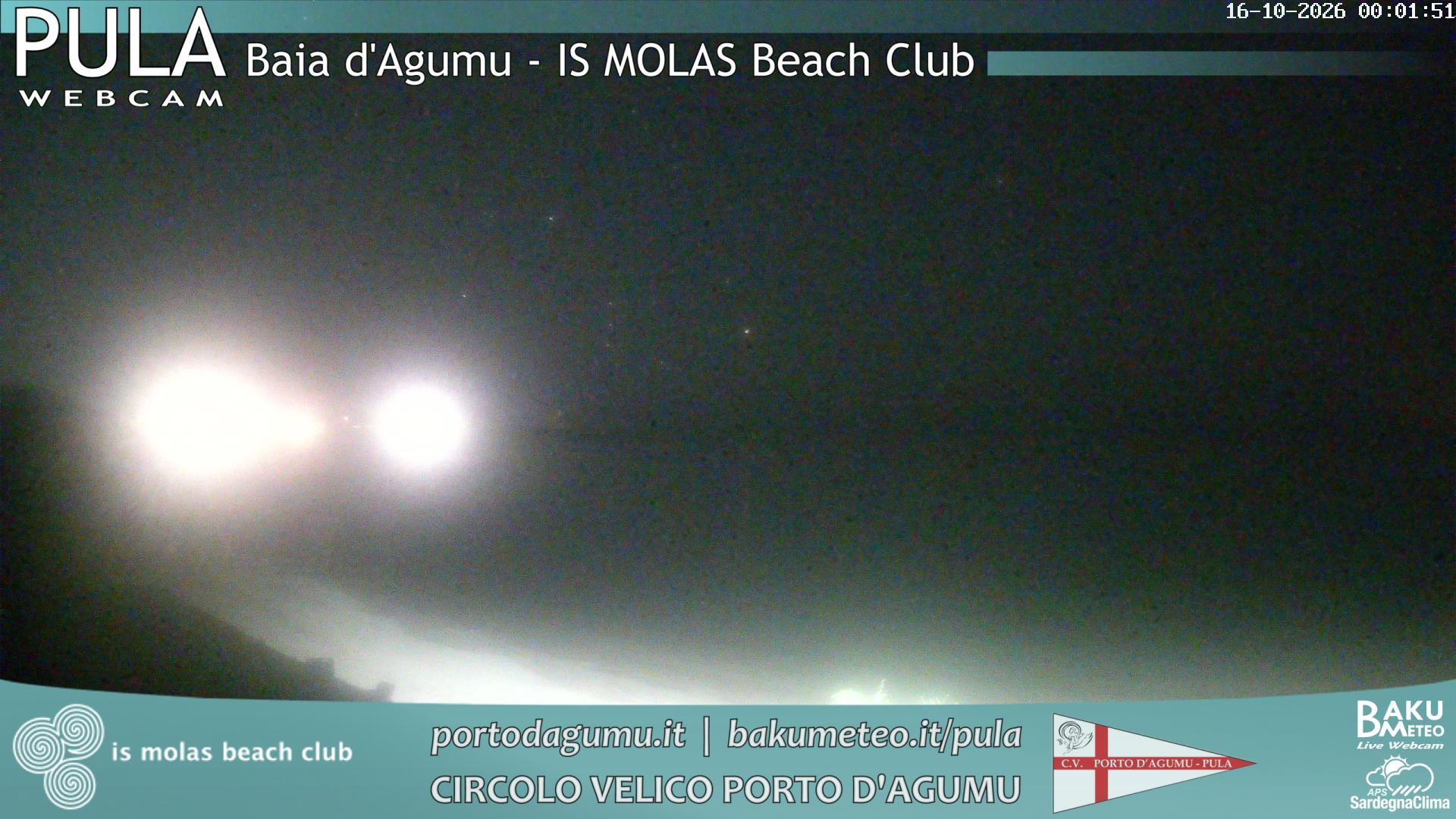 time-lapse frame, Porto d'Agumu webcam