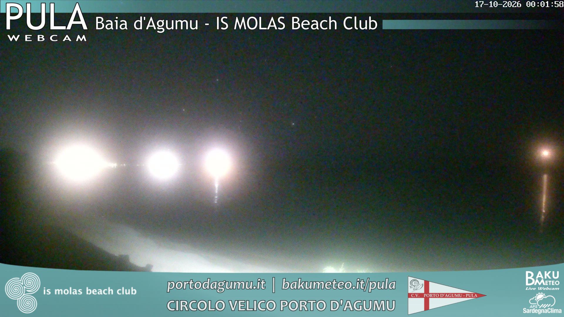 time-lapse frame, Porto d'Agumu webcam