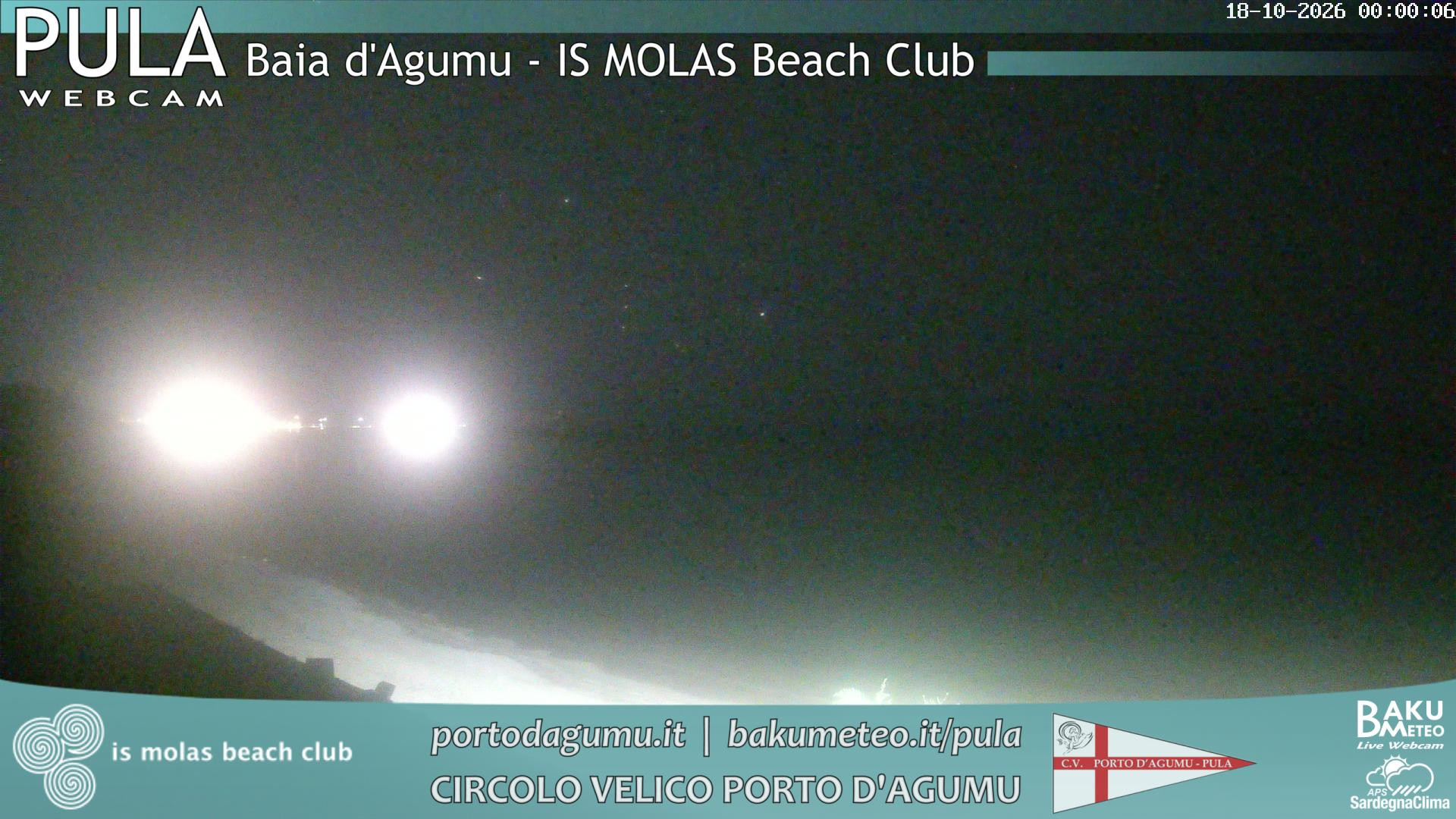 time-lapse frame, Porto d'Agumu webcam