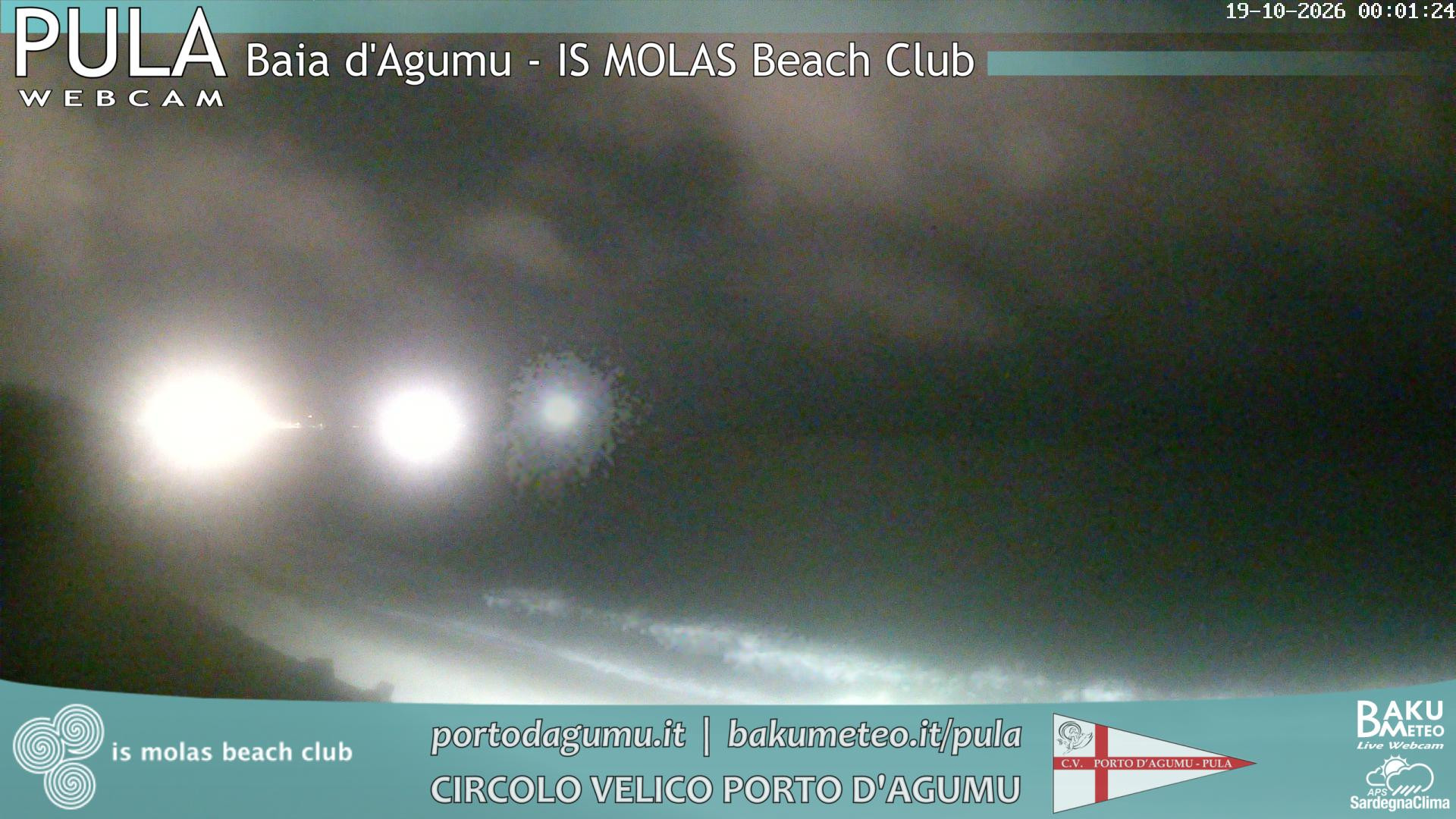 time-lapse frame, Porto d'Agumu webcam