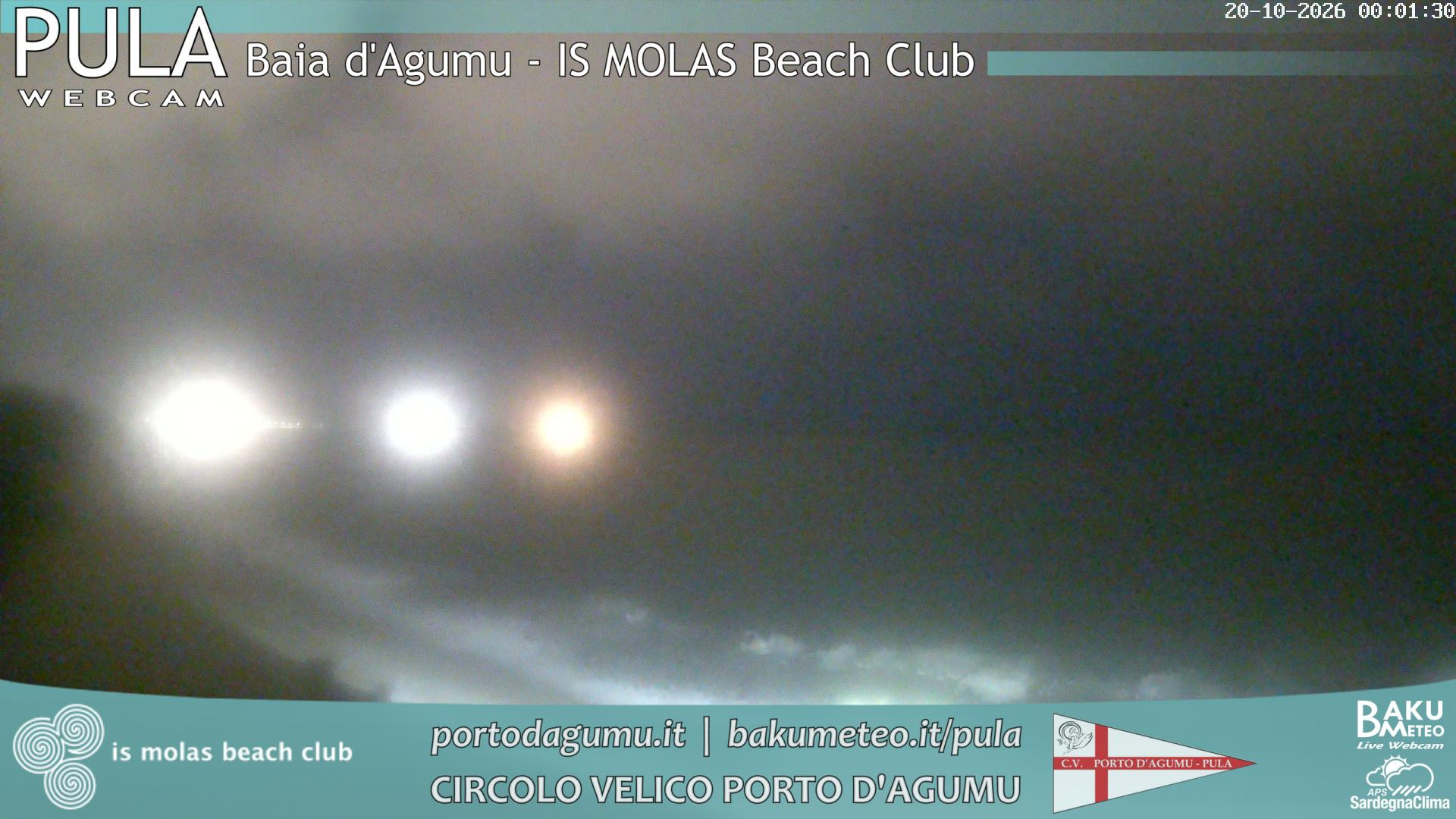 time-lapse frame, Porto d'Agumu webcam