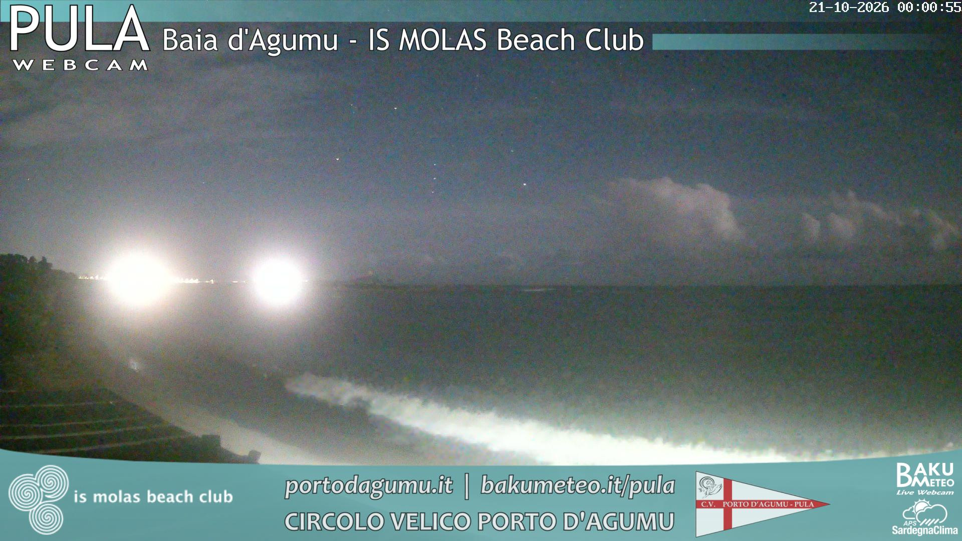 time-lapse frame, Porto d'Agumu webcam