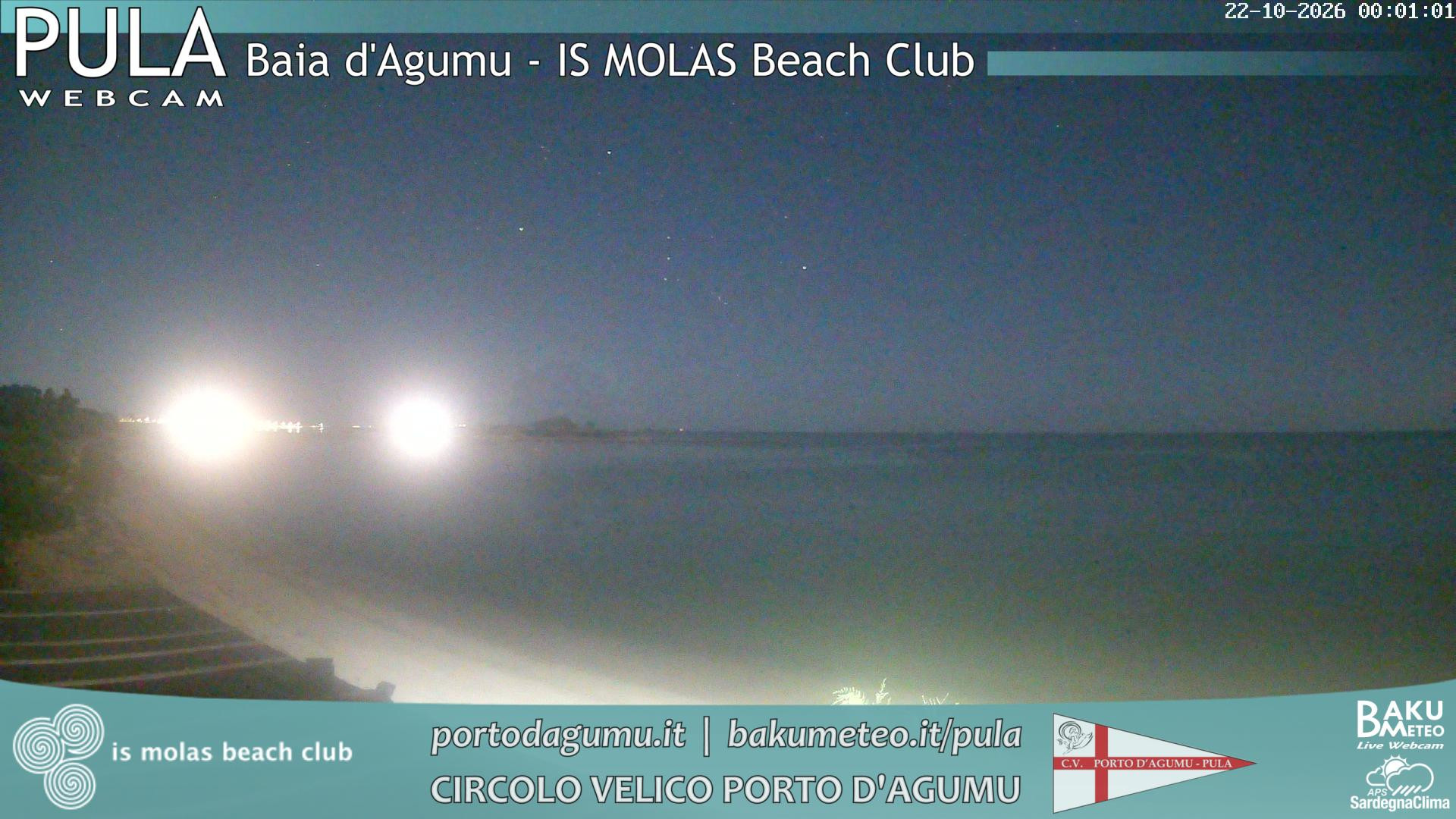 time-lapse frame, Porto d'Agumu webcam