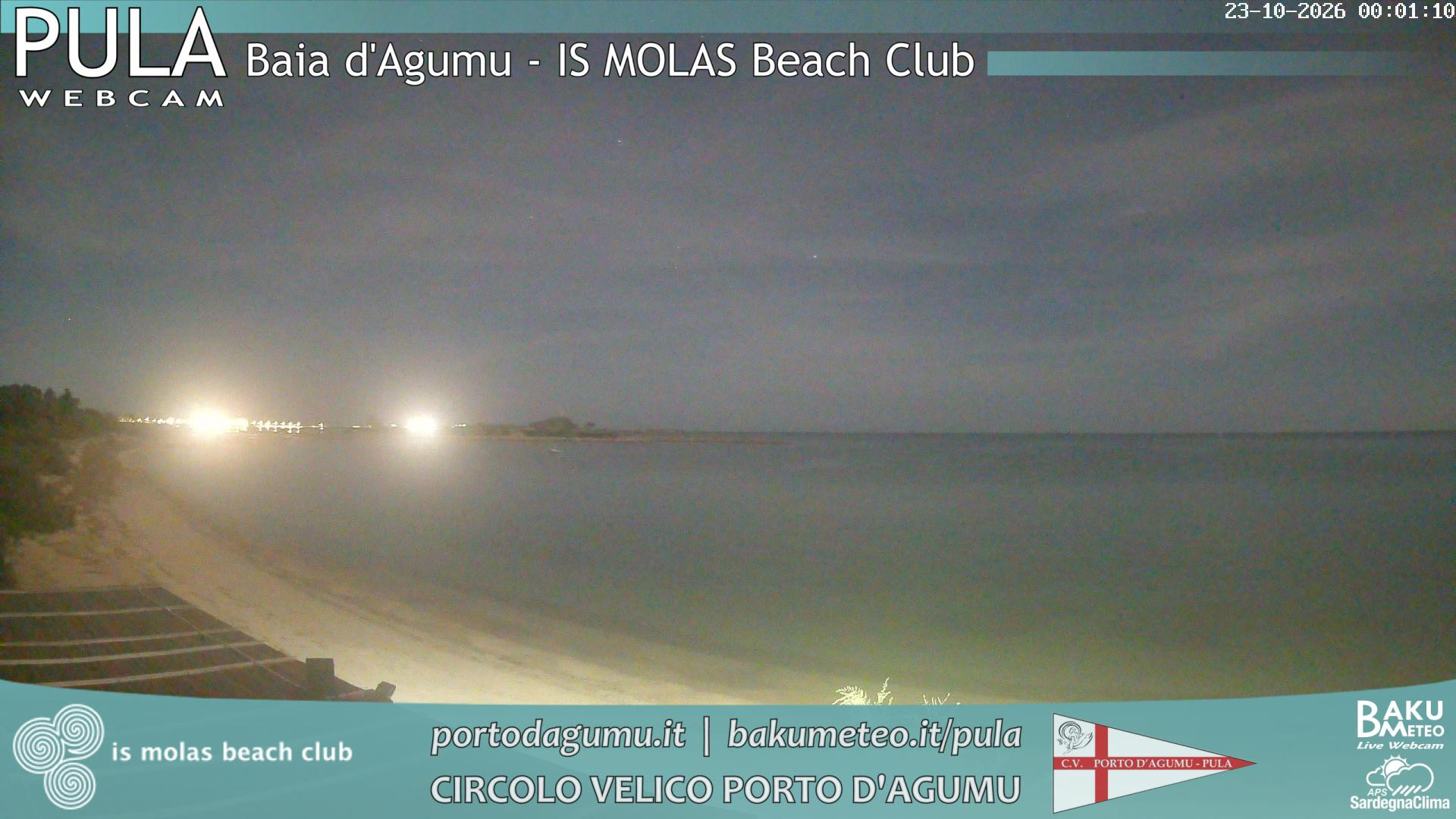 time-lapse frame, Porto d'Agumu webcam