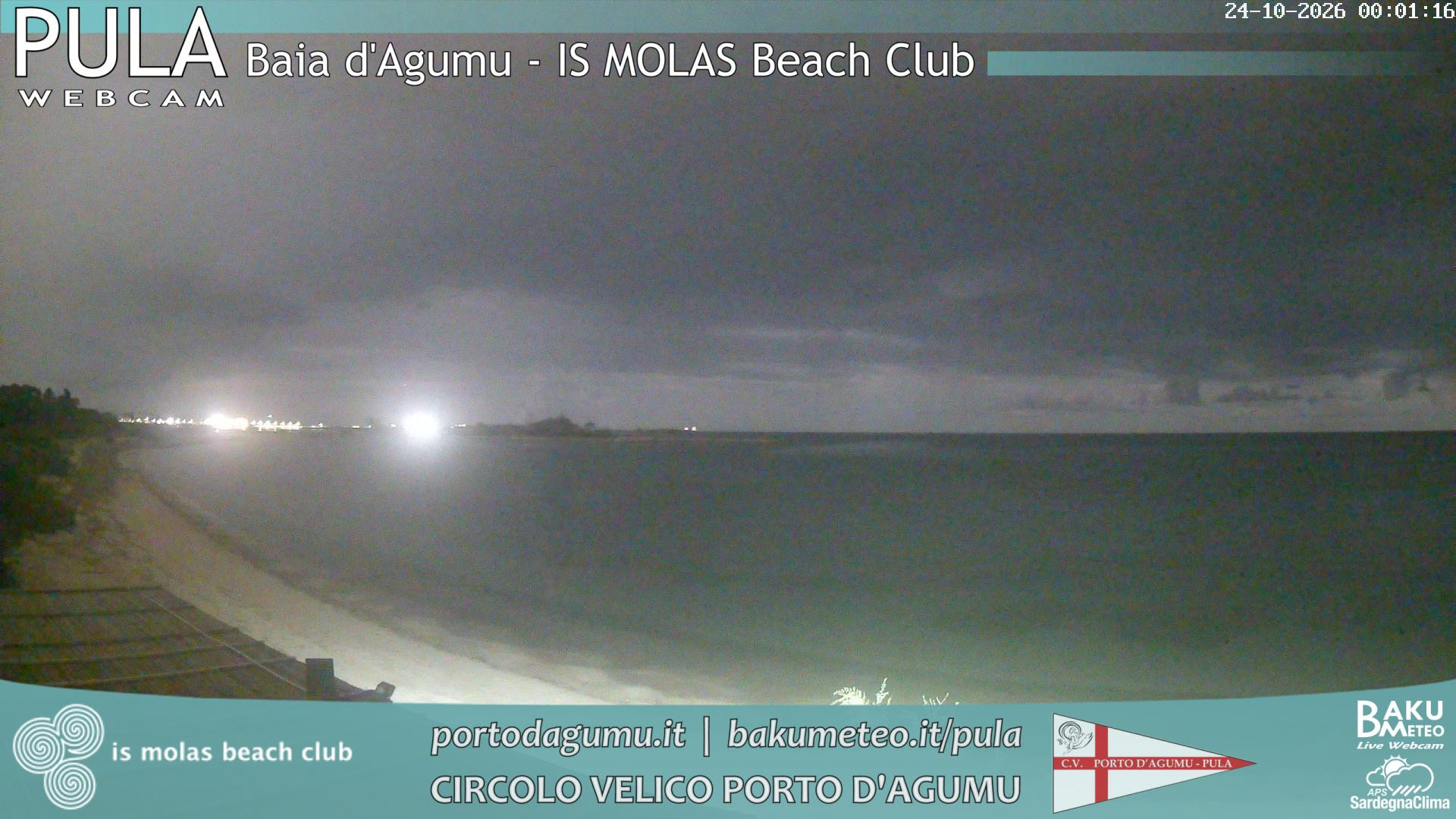 time-lapse frame, Porto d'Agumu webcam
