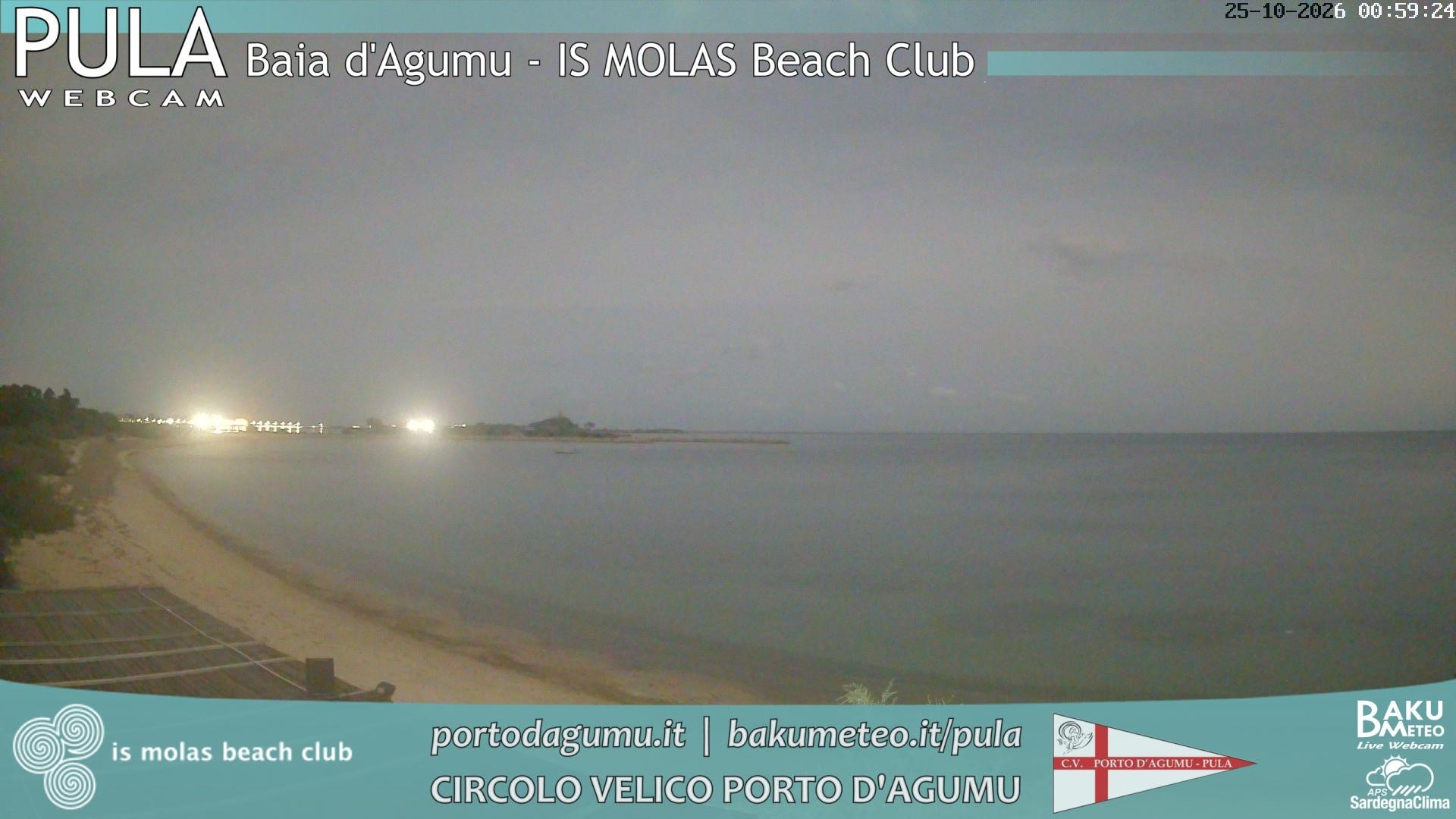 time-lapse frame, Porto d'Agumu webcam