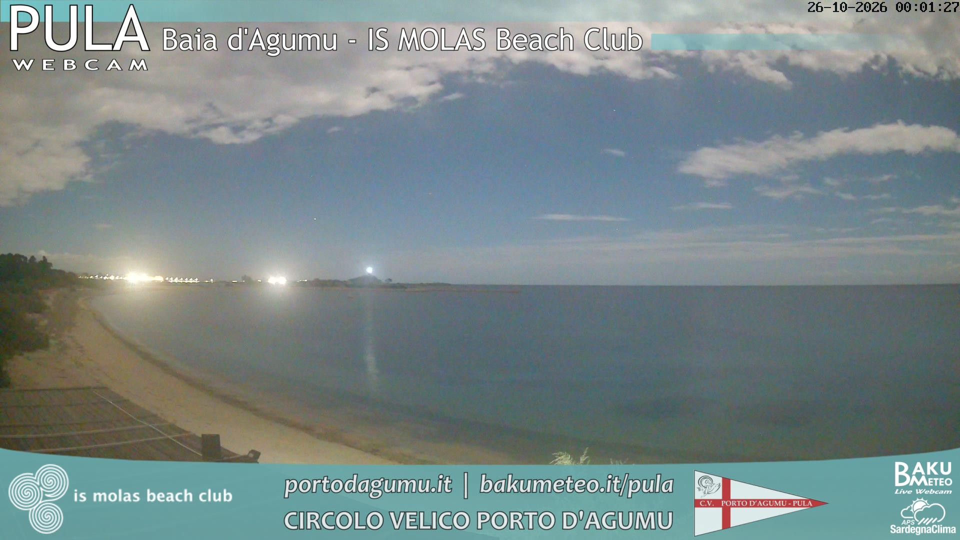 time-lapse frame, Porto d'Agumu webcam