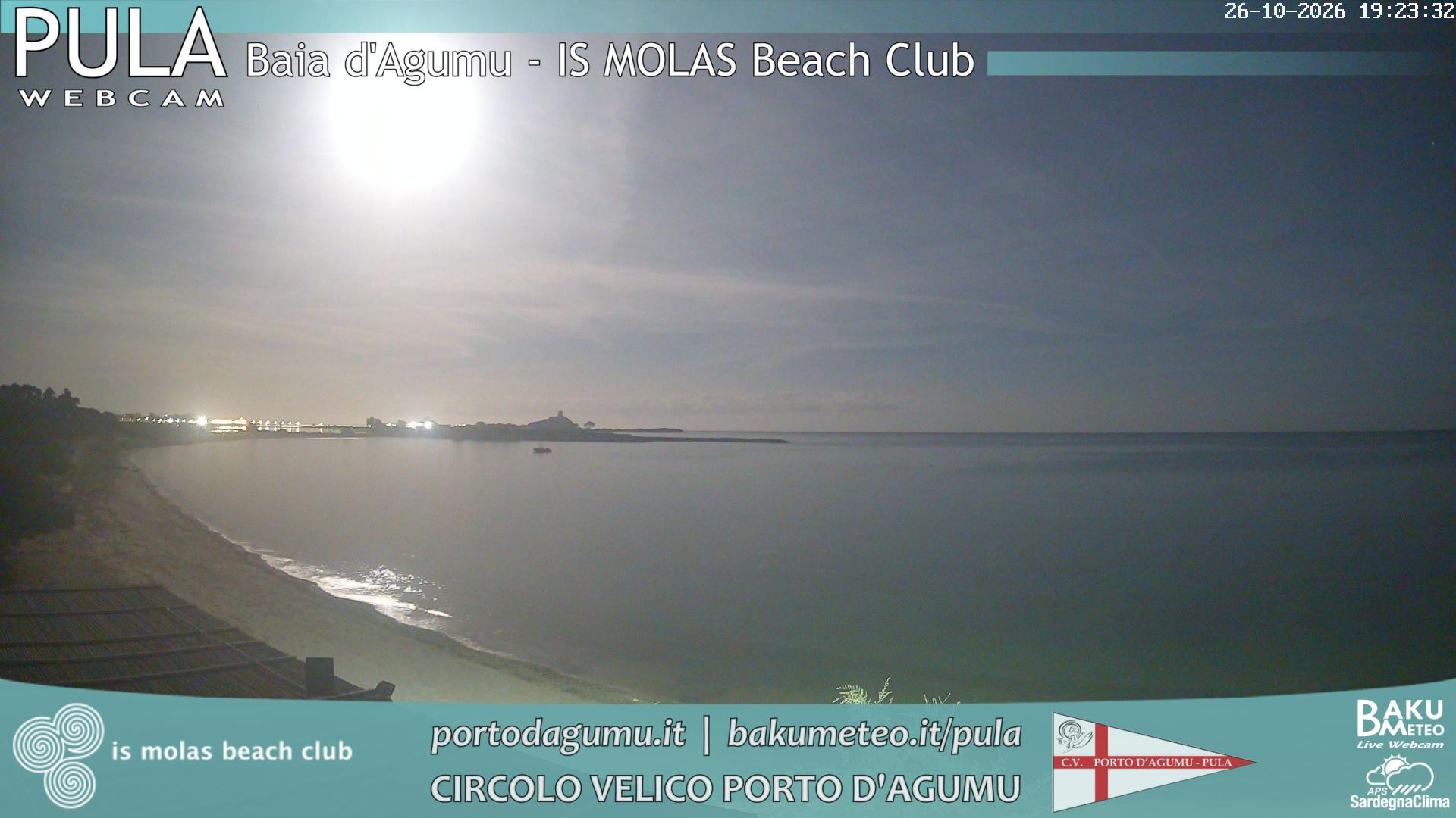 time-lapse frame, Porto d'Agumu webcam