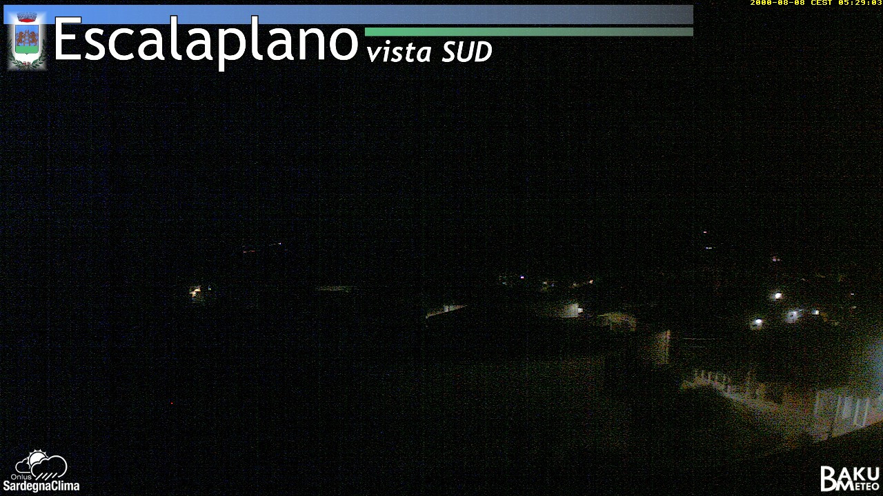 time-lapse frame, Escalaplano webcam