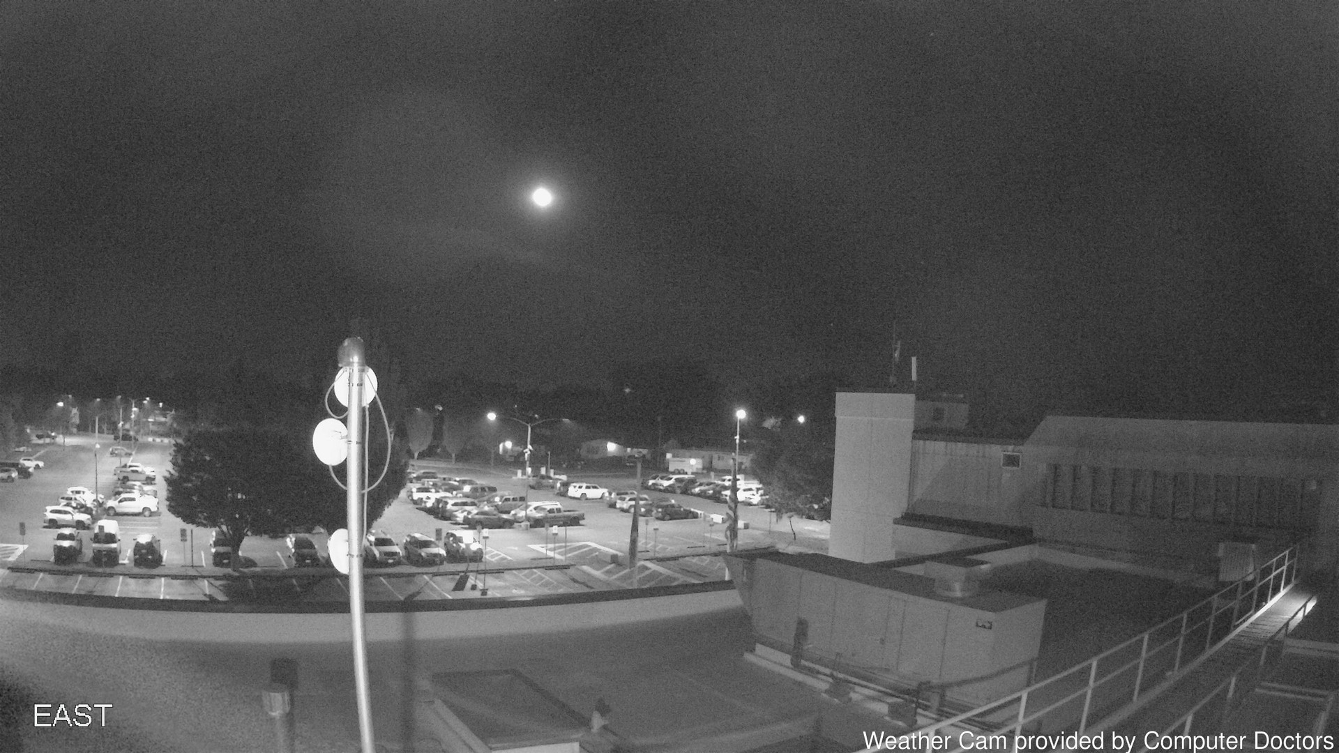 time-lapse frame, East webcam
