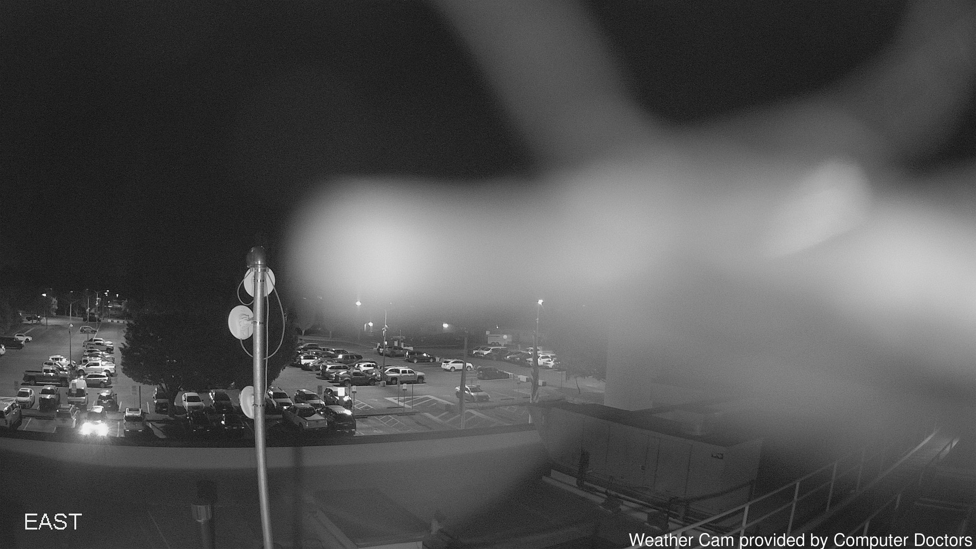 time-lapse frame, East webcam