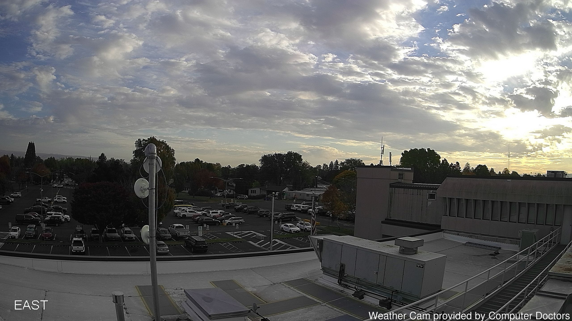 view from East on 2026-10-21