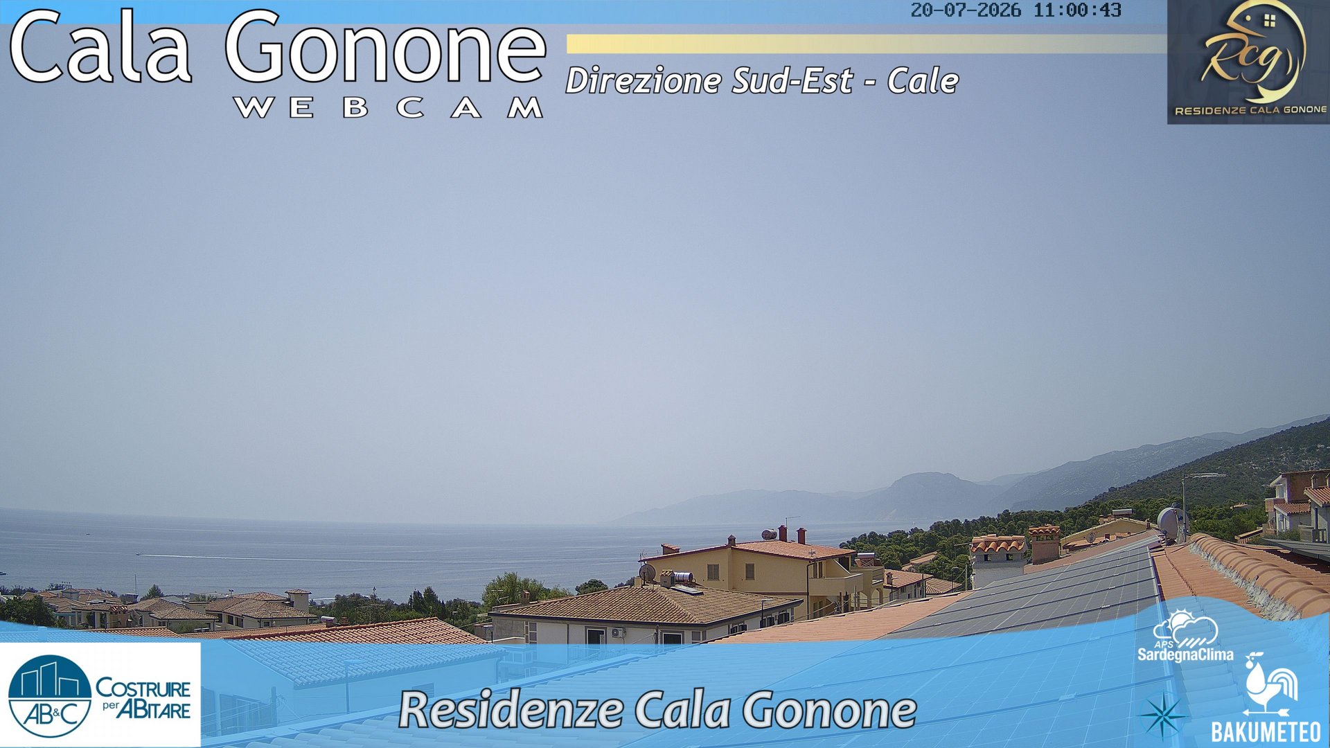 view from Cala Gonone SUD on 2026-07-20